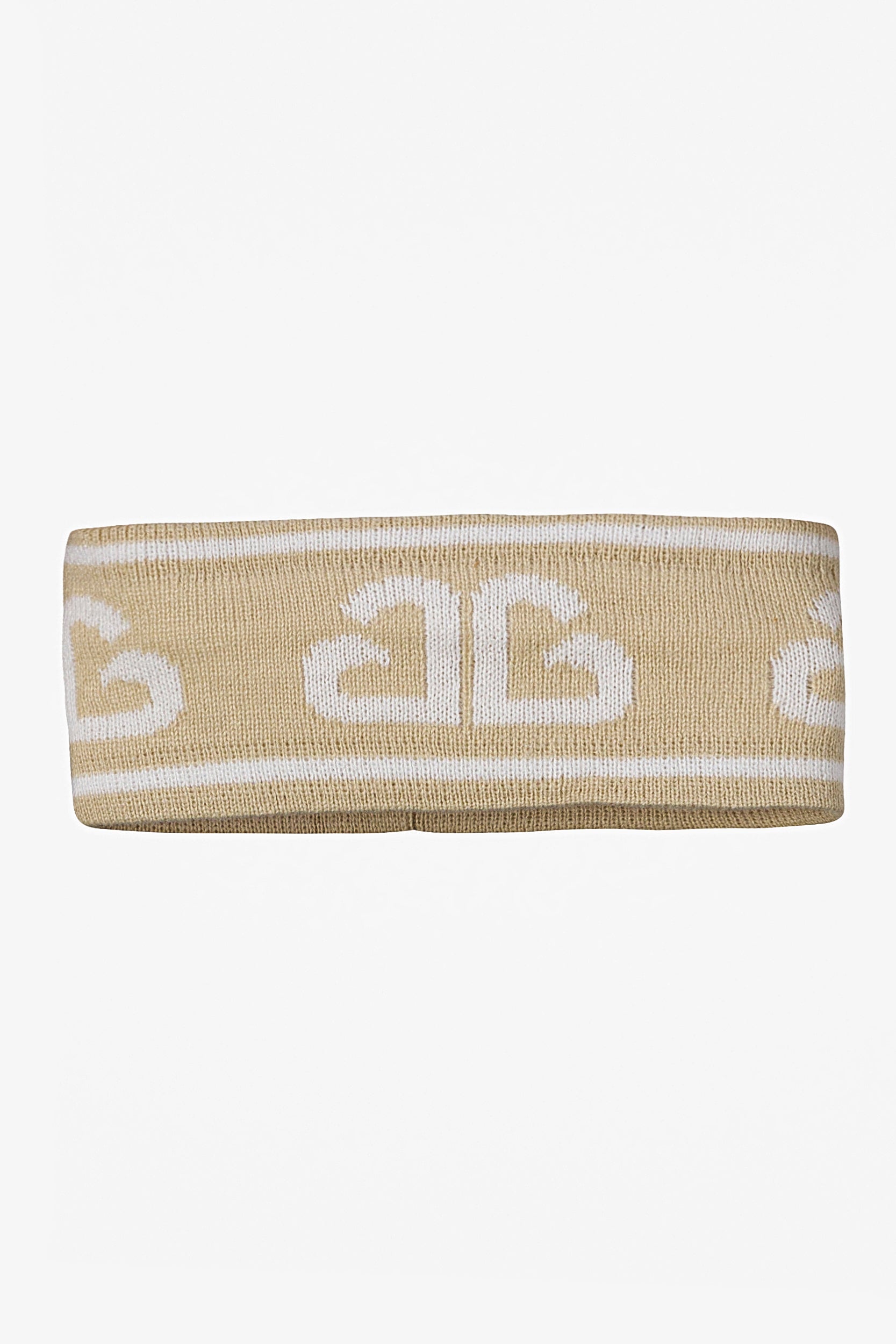 Beige casual women's headband Kasra Bogas