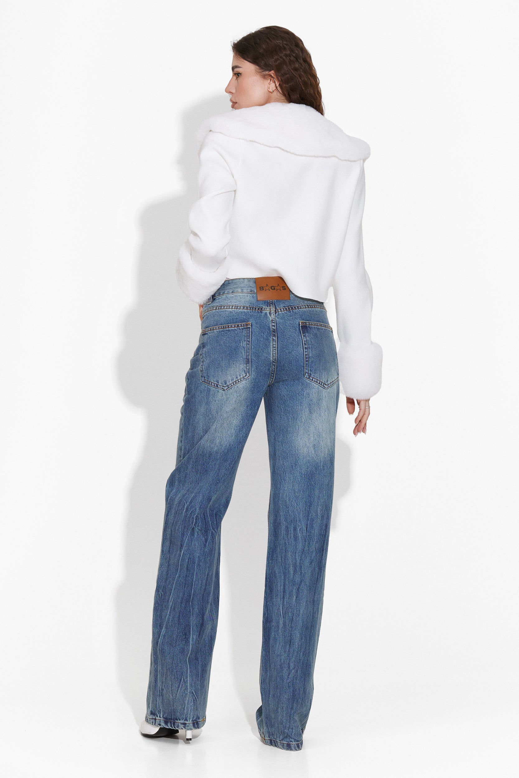 Blaue Damen-Casual-Jeans Deana Bogas