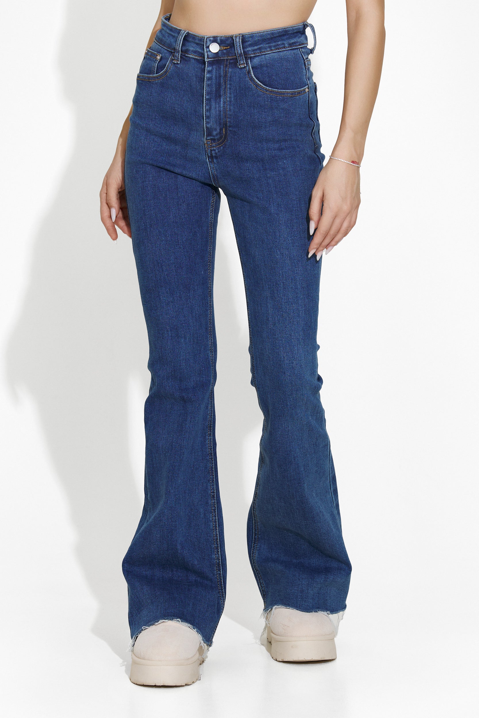 Blue casual women's jeans Jalyne Bogas