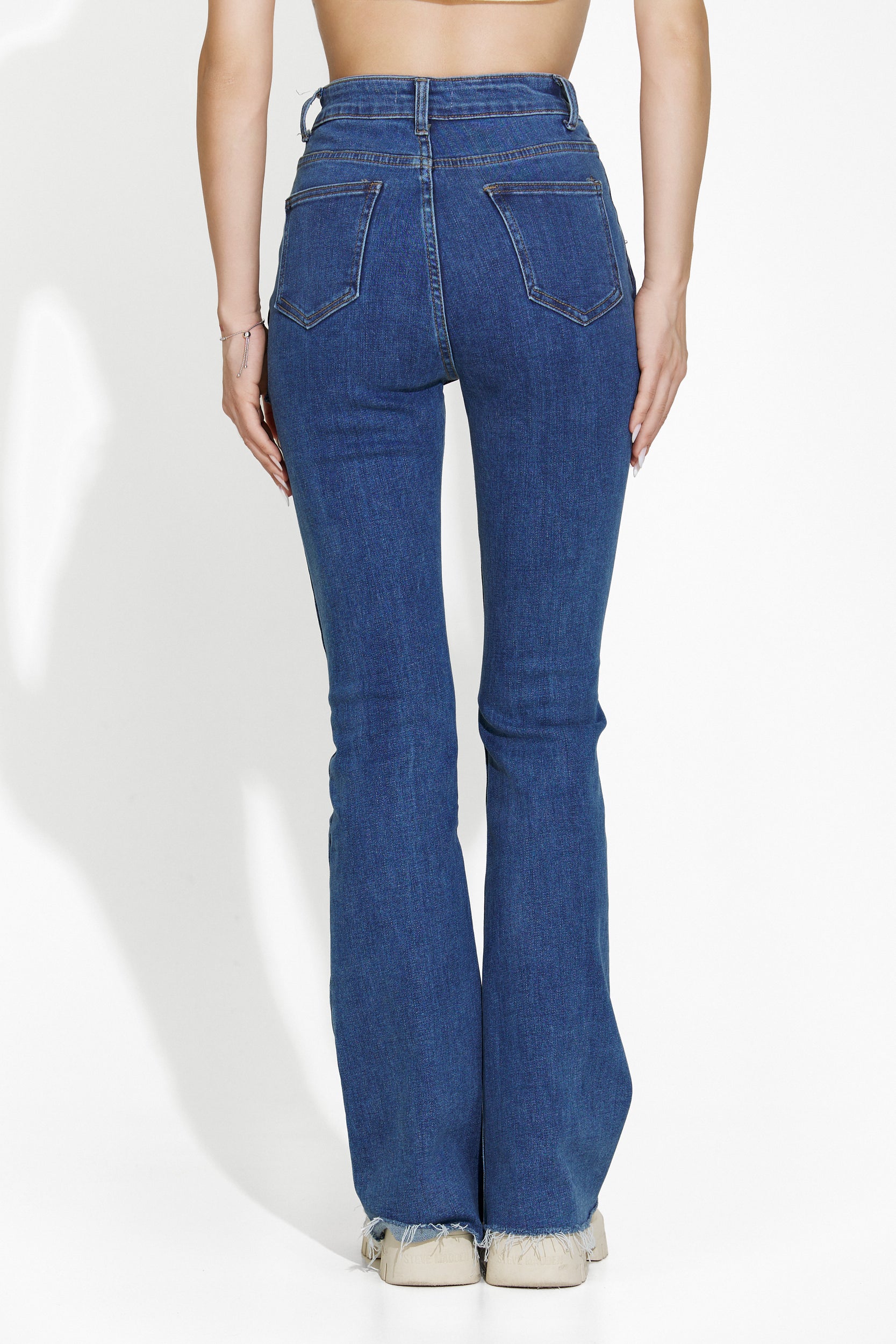 Blue casual women's jeans Katalena Bogas