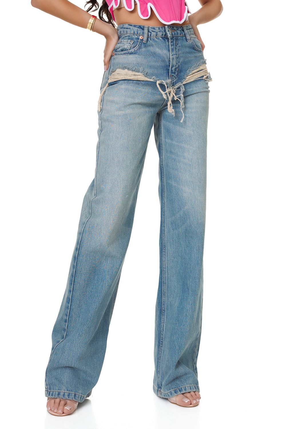 Sistoni Bogas casual blue ladies jeans