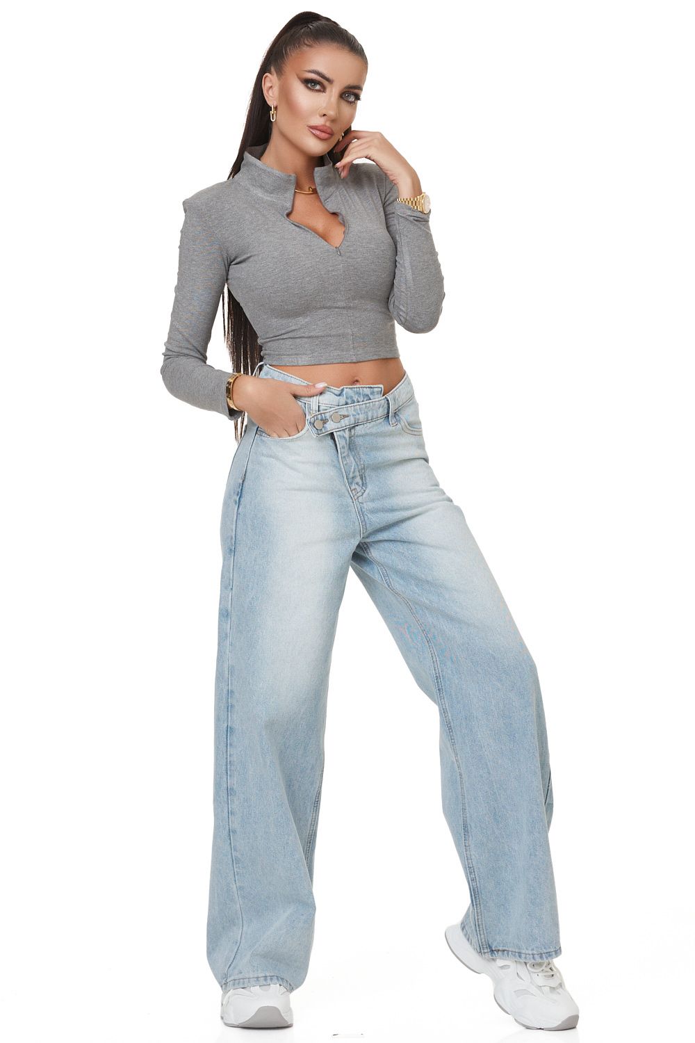 Ladies casual blue Recida Bogas jeans