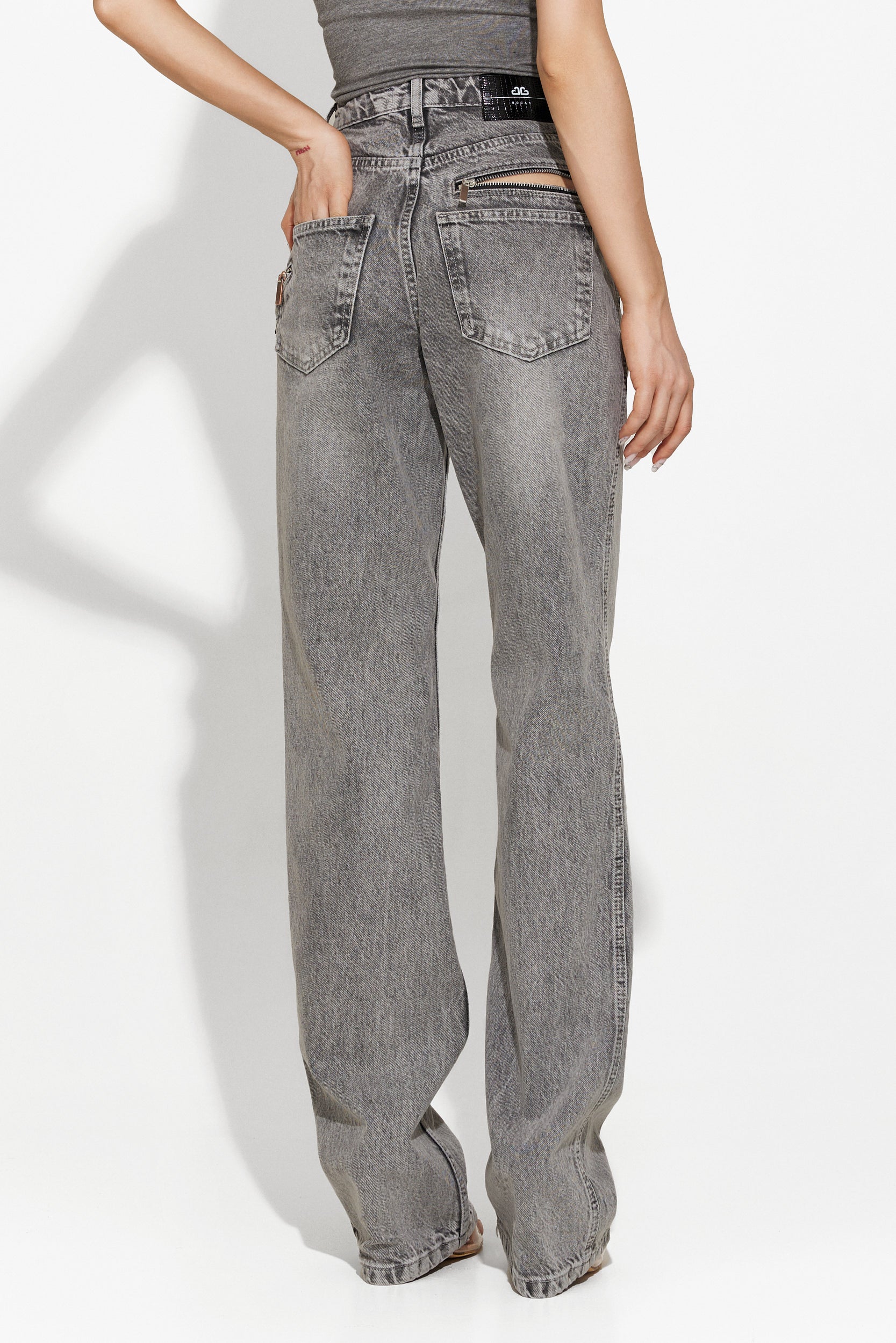 Veyoza Bogas grey casual women's jeans