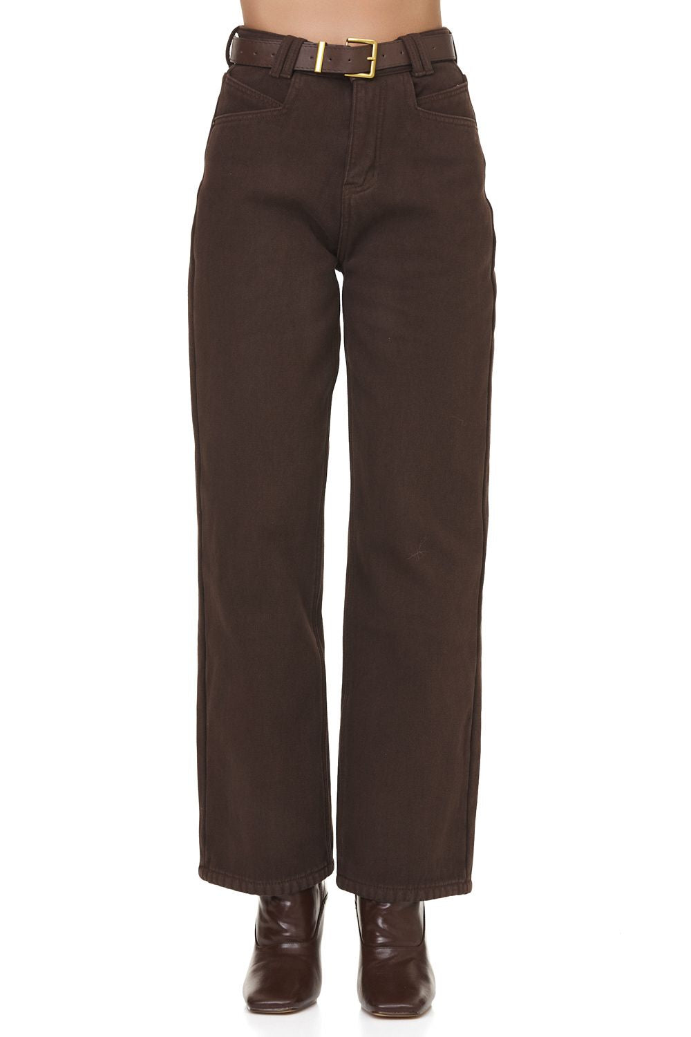 Regely Bogas brown casual women's jeans