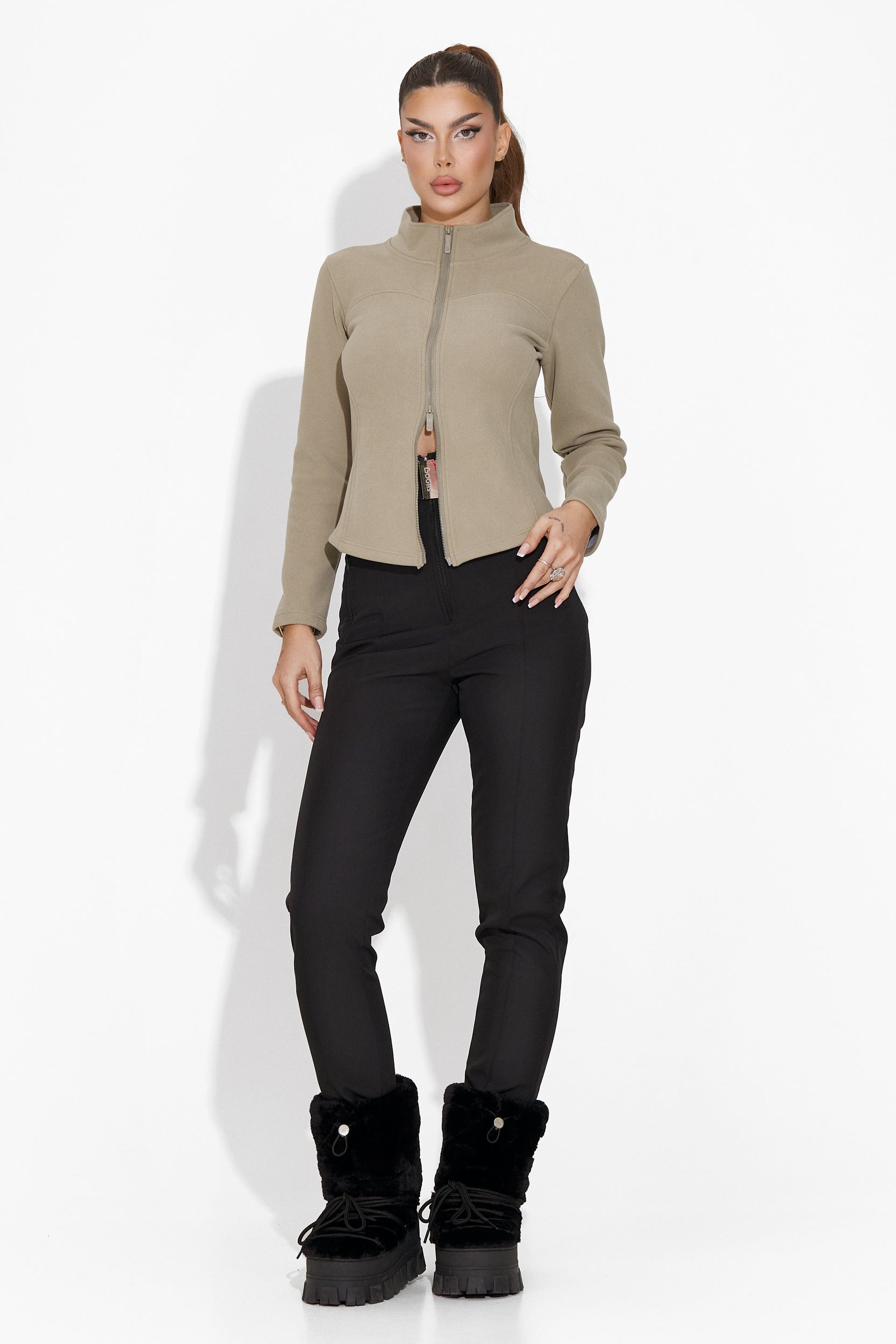 Damen-Casual-Pullover beige Petronila Bogas