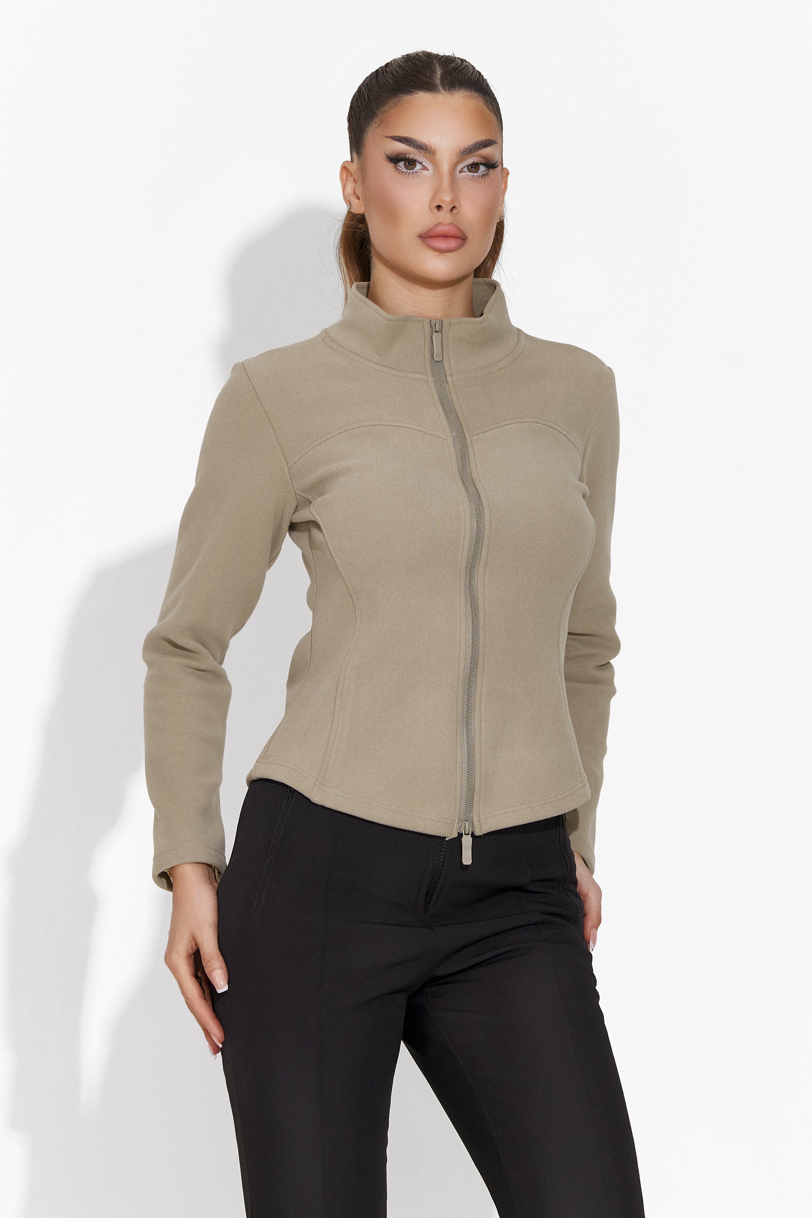 Damen-Casual-Pullover beige Petronila Bogas