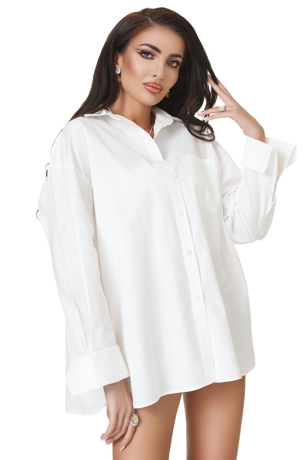 Ladies elegant white shirt Ehtia Bogas