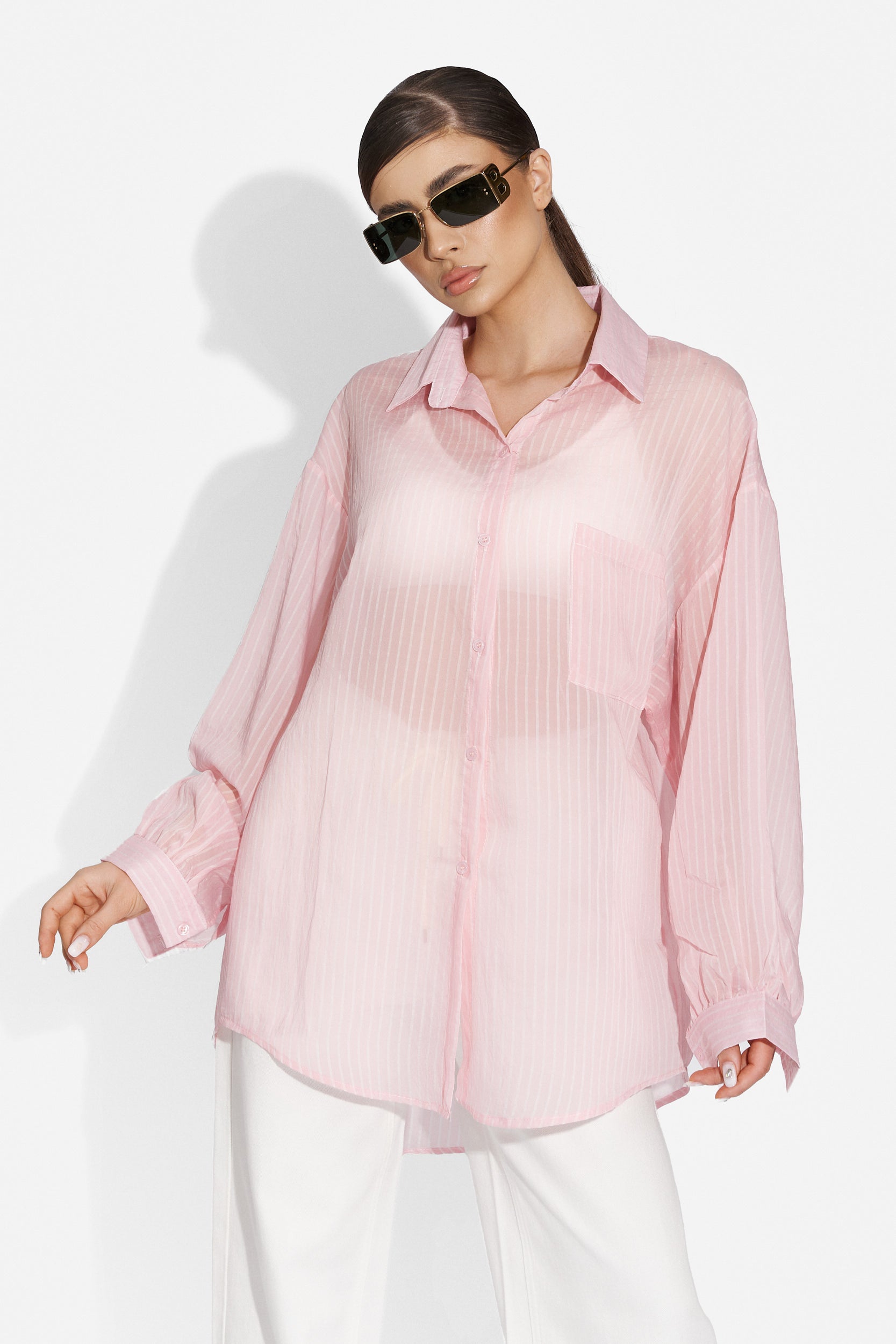 Elegant pink ladies shirt Mishay Bogas