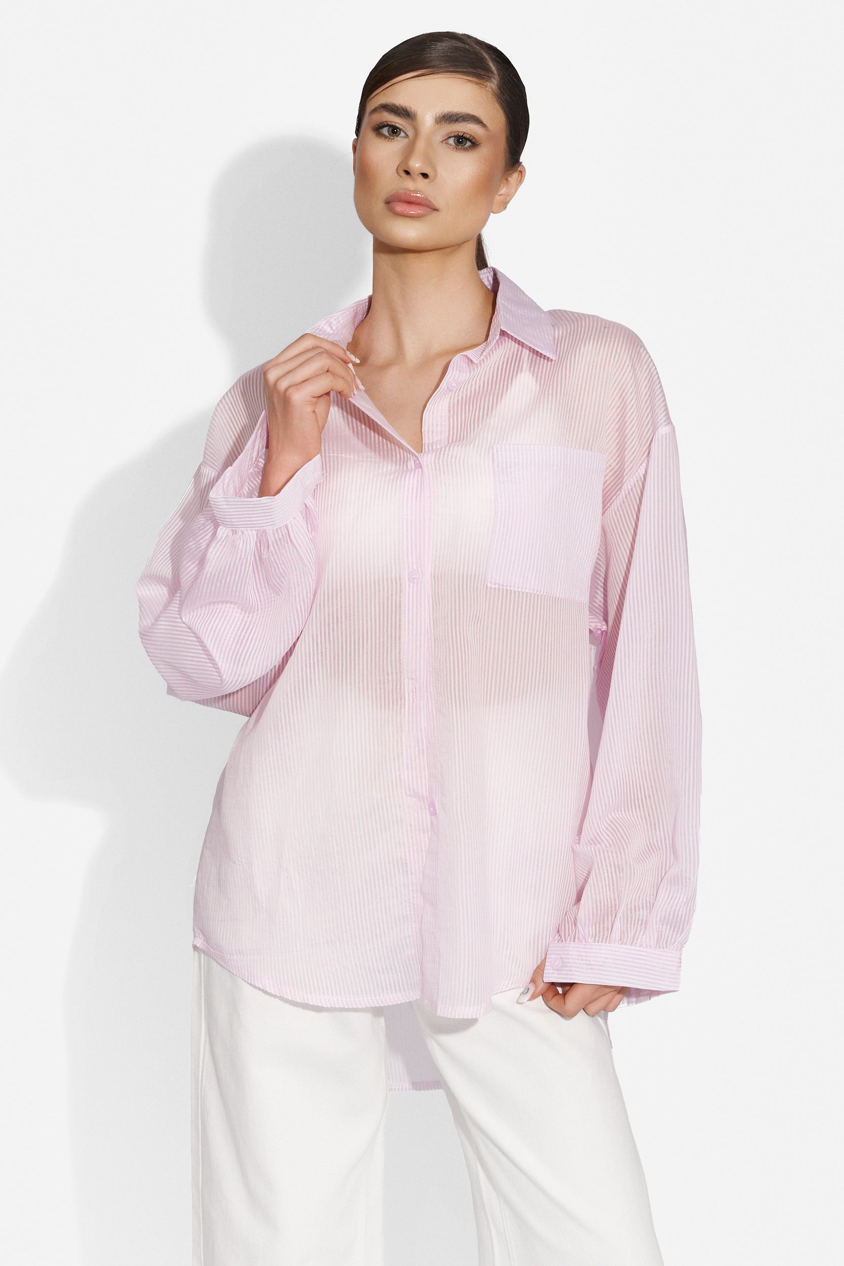 Ladies elegant pink shirt Valety Bogas