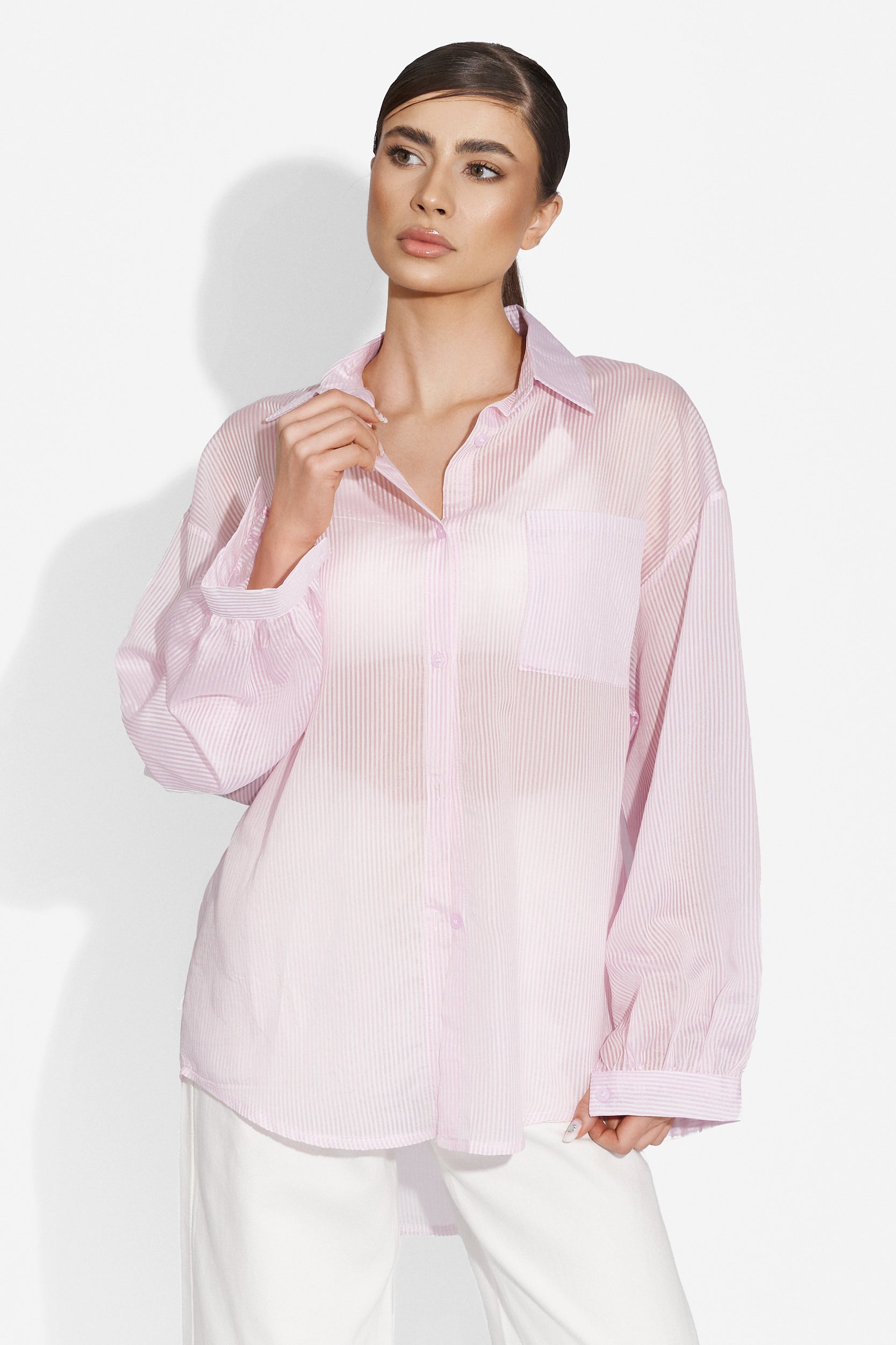 Ladies elegant pink shirt Valety Bogas