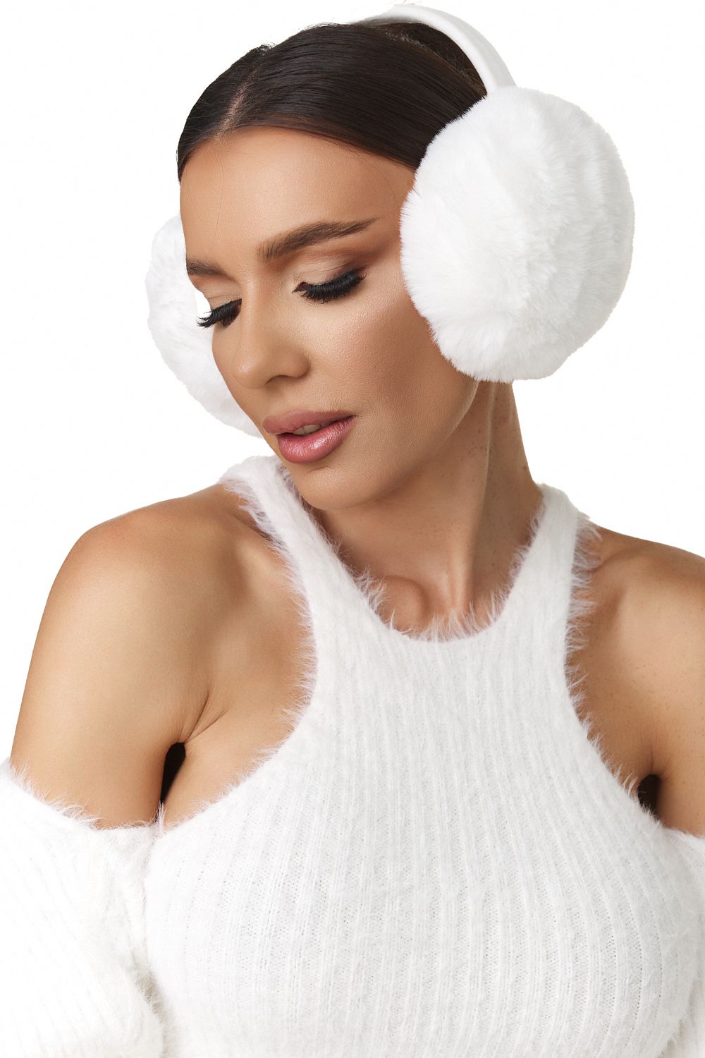 Monezea Bogas white ear protection headphones