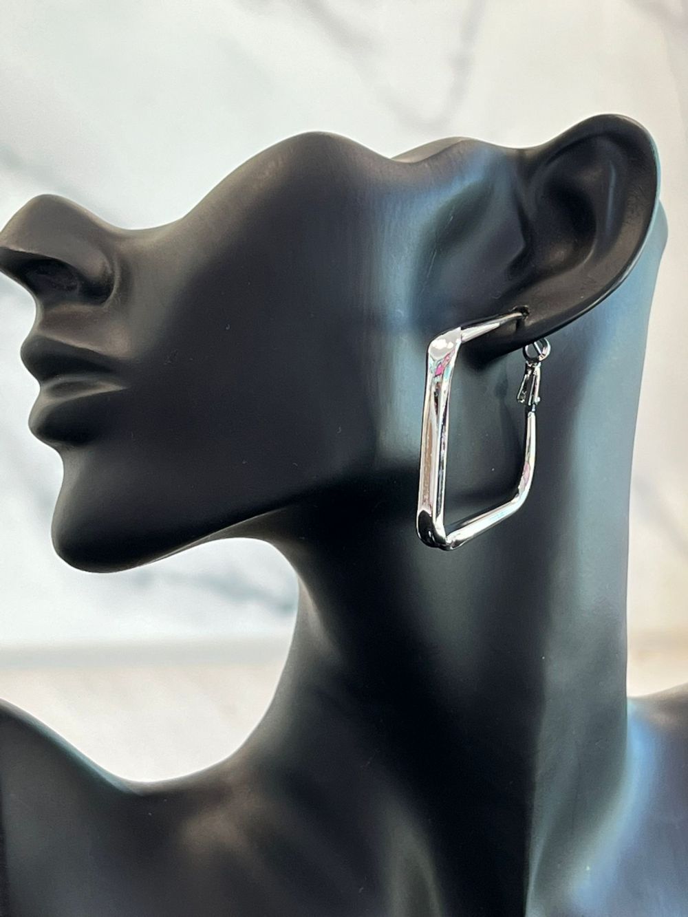 Silver Gallo Bogas earrings for women