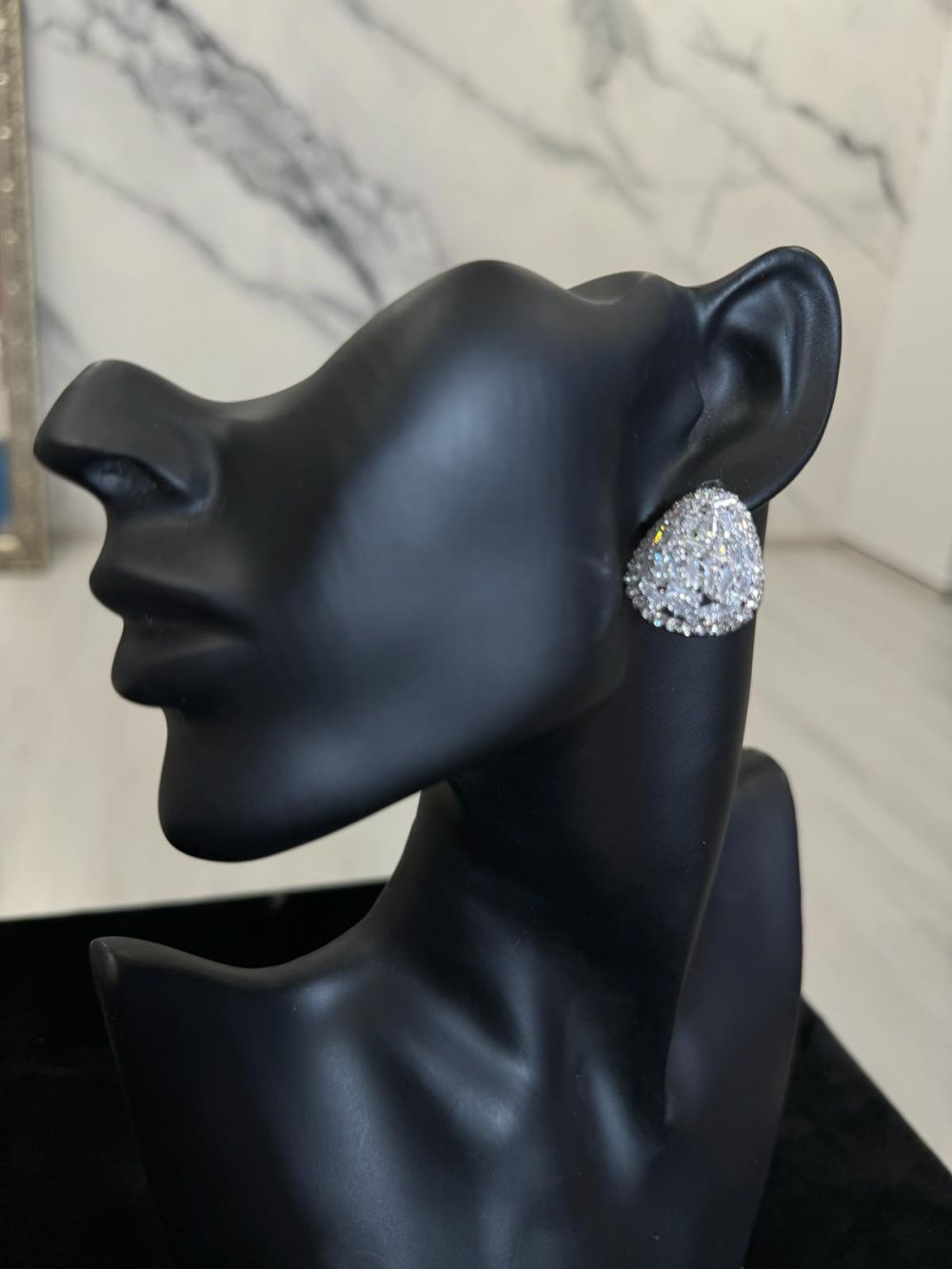 Ladies silver earrings Keazia Bogas