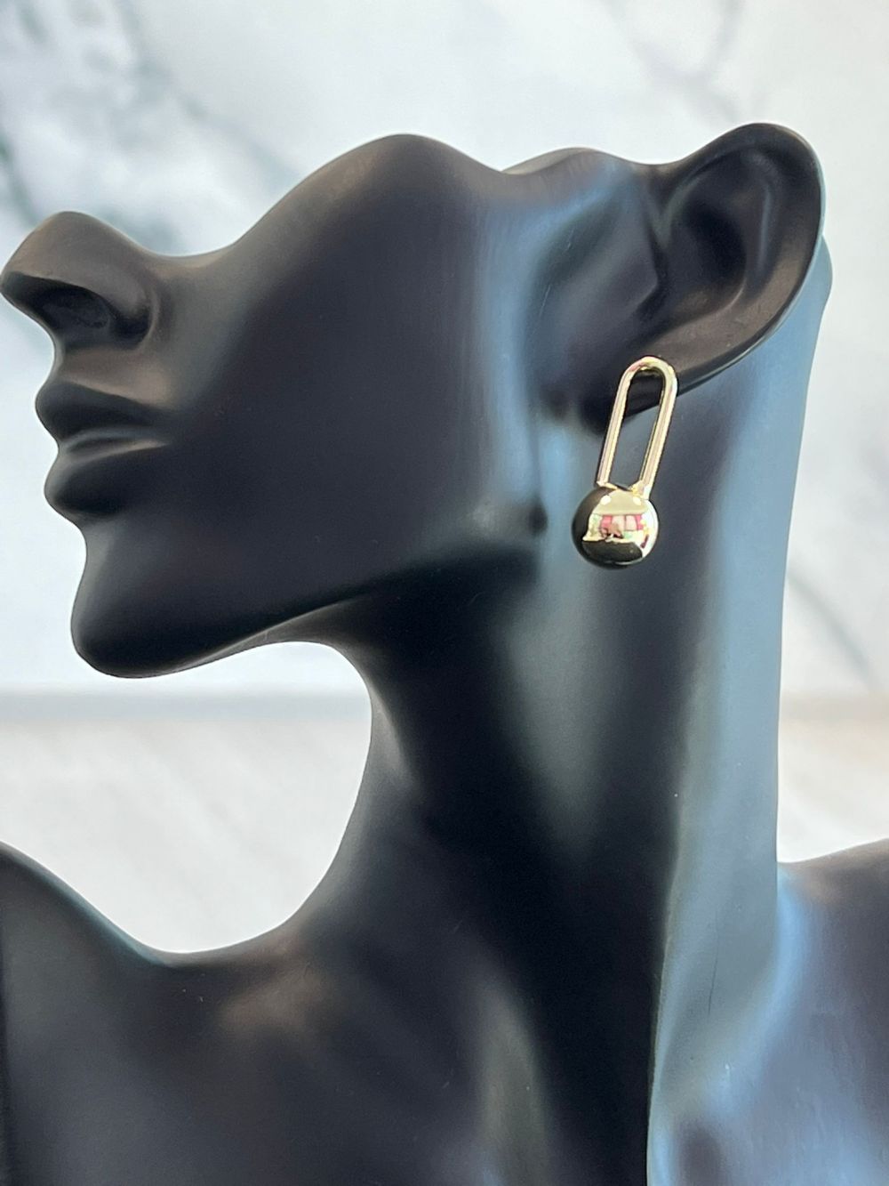 Golden earrings for women Santoro Bogas
