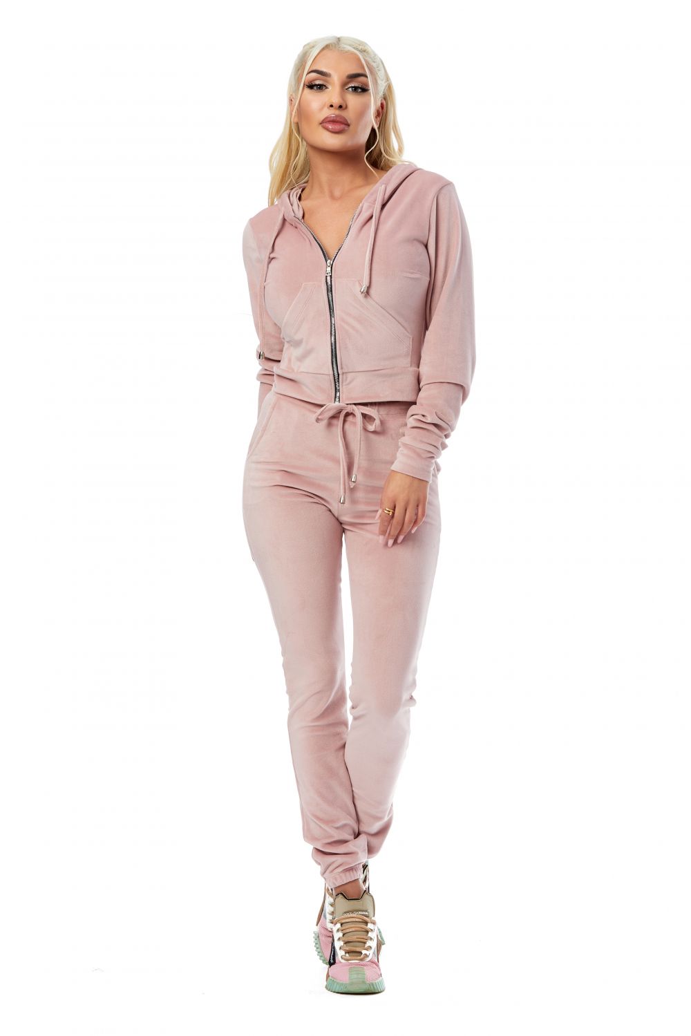 Juicy Bogas light pink casual women's set