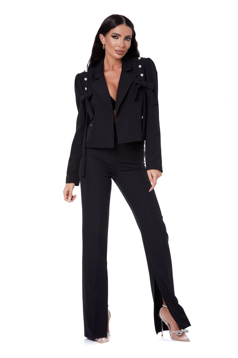 Black elegant women's suit Arnis Bogas