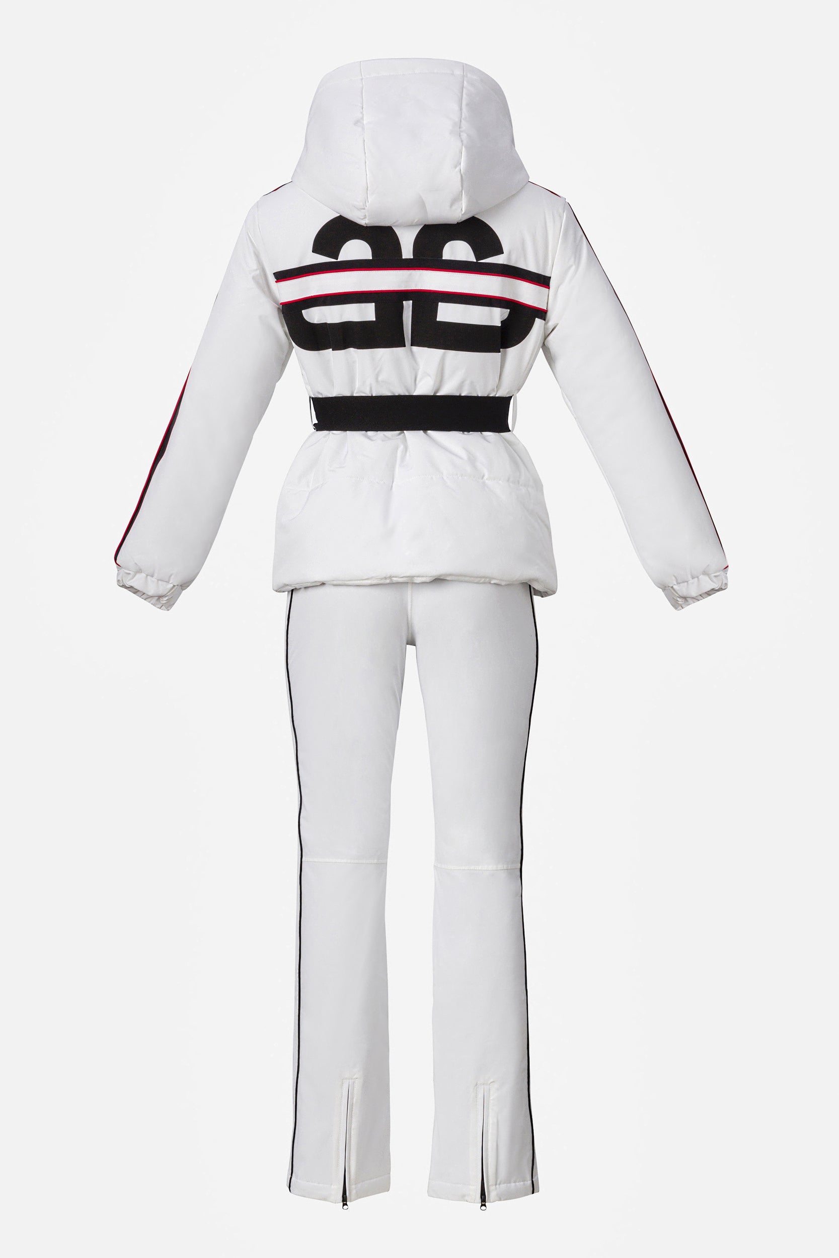 White women's ski suit Zapys Bogas