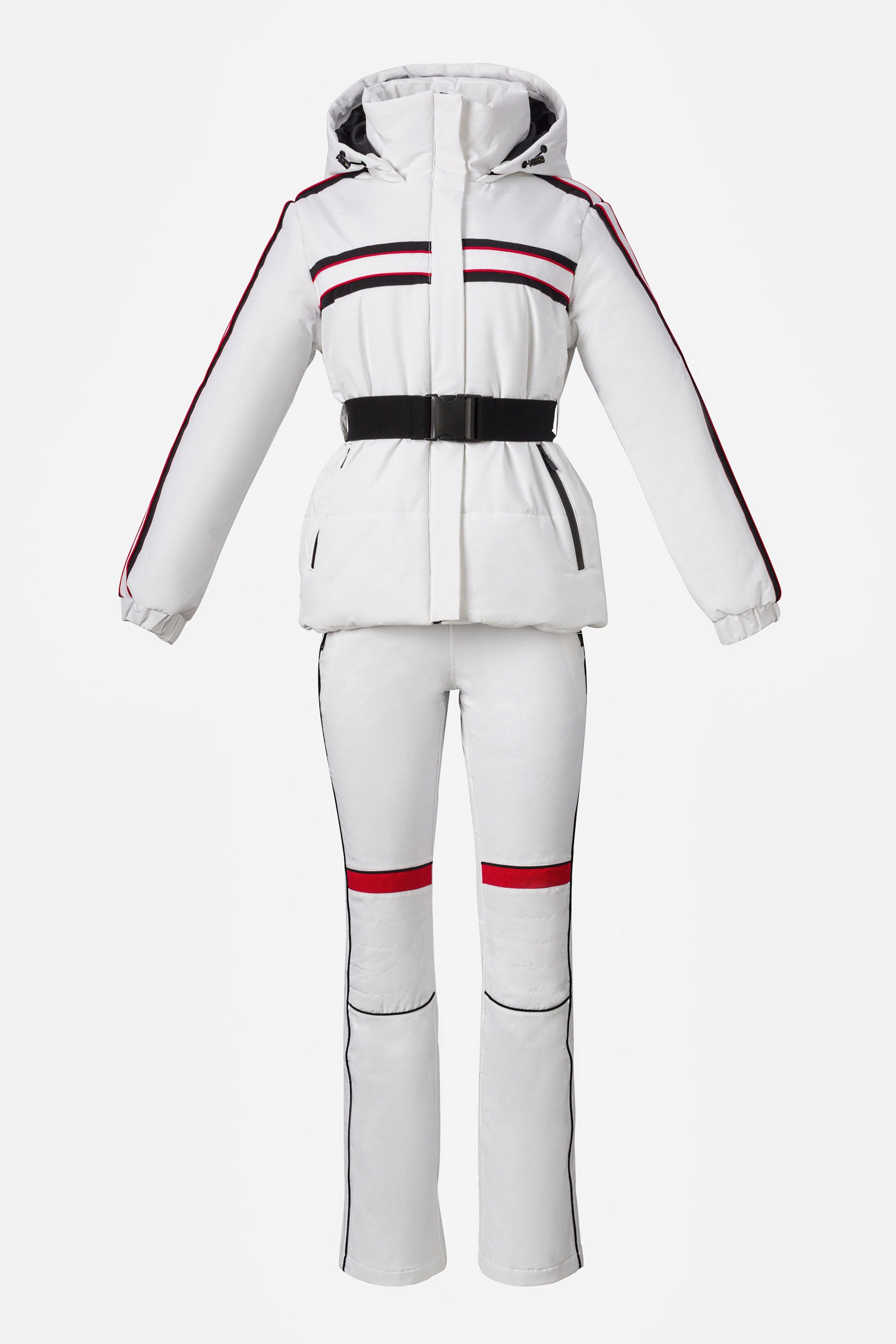 White women's ski suit Zapys Bogas