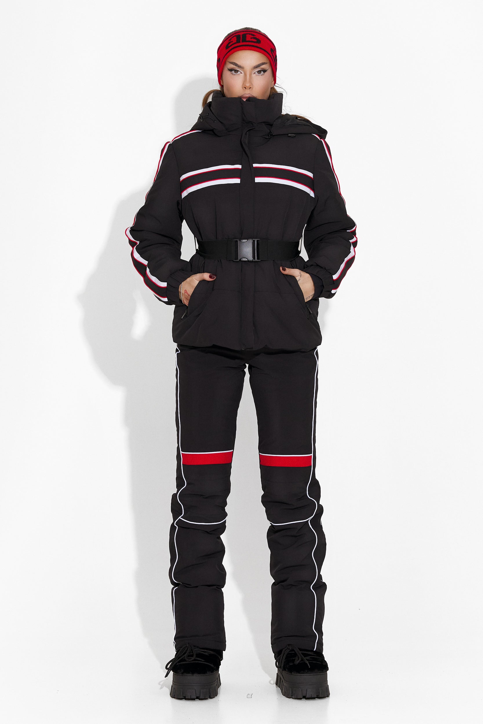 Black women's ski suit Zapys Bogas