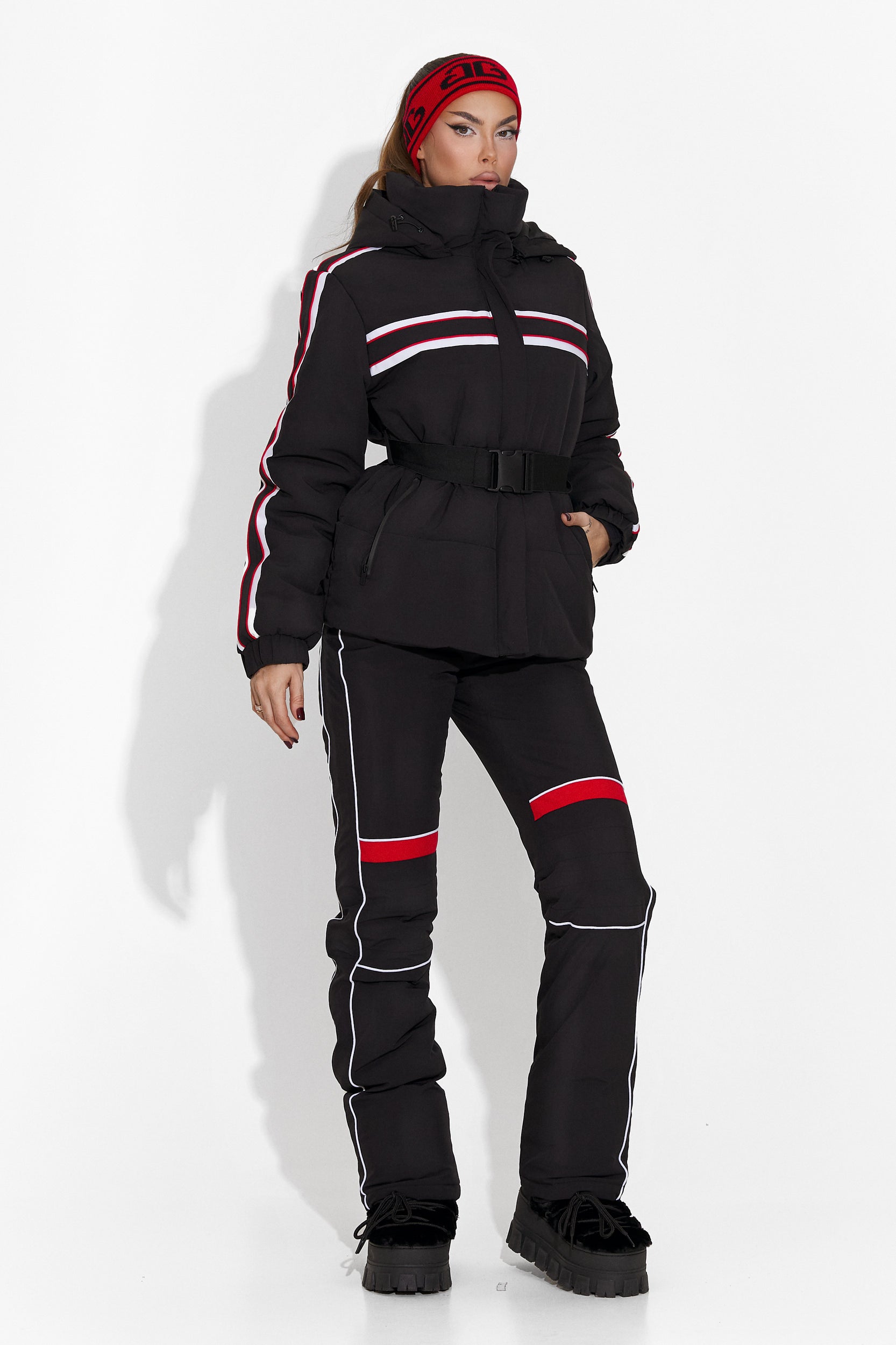 Black women's ski suit Zapys Bogas