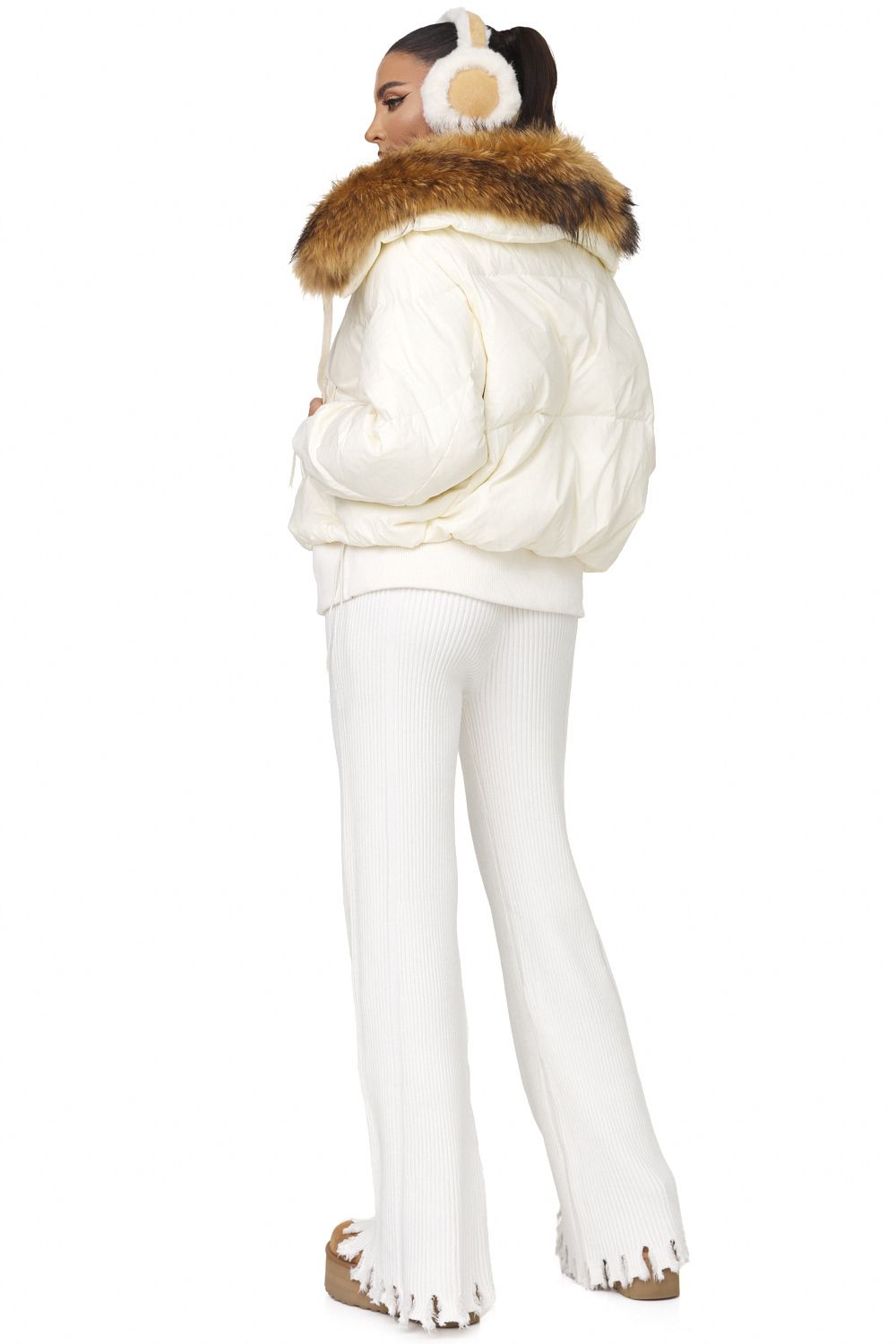 Chaqueta casual mujer Merek Bogas beige