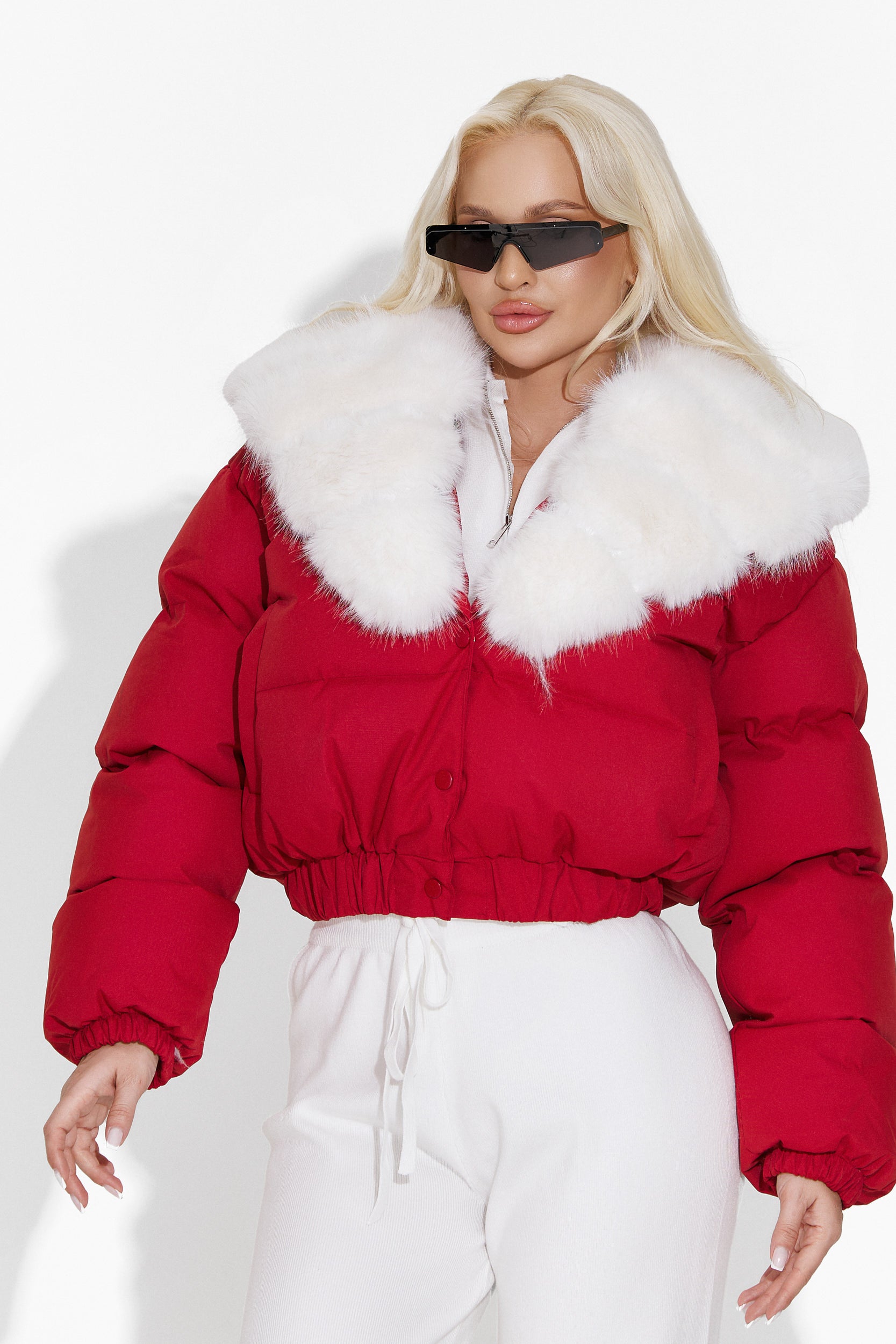 Damen Freizeitjacke rote Qhiara Bogas