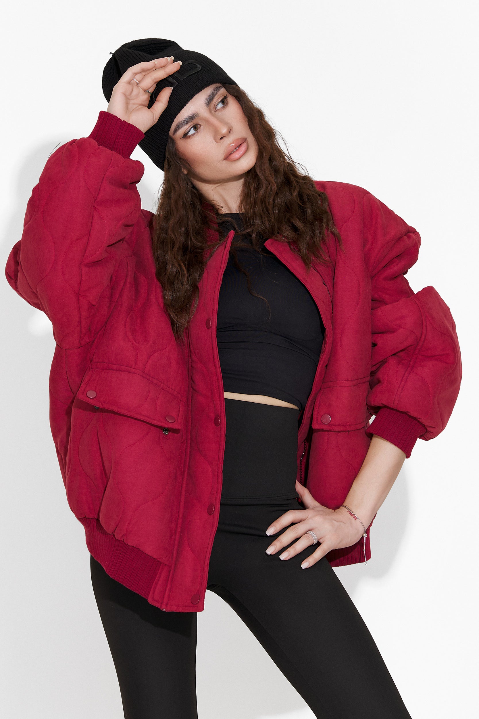 Damen Freizeitjacke rote Winfrey Bogas