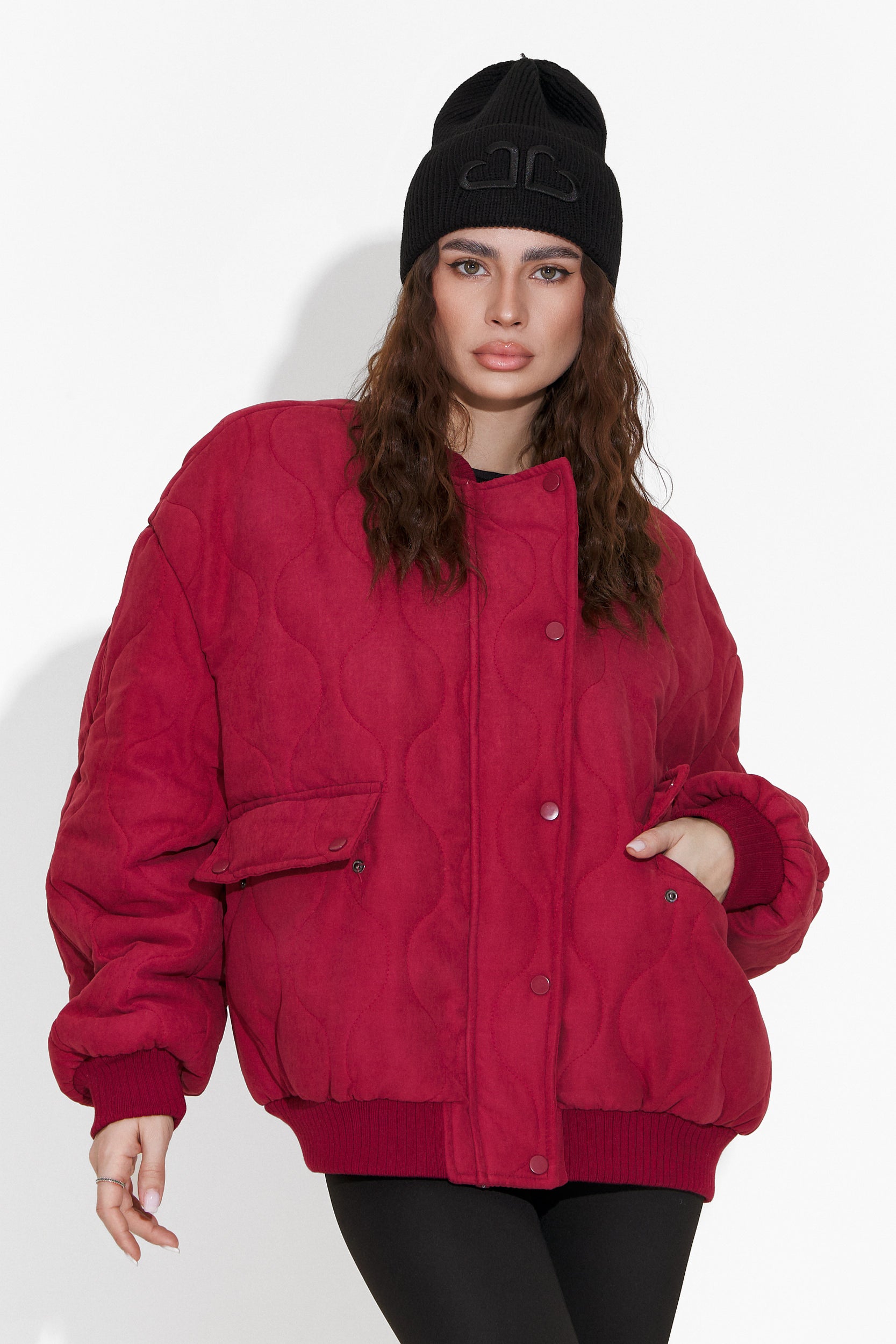 Damen Freizeitjacke rote Winfrey Bogas