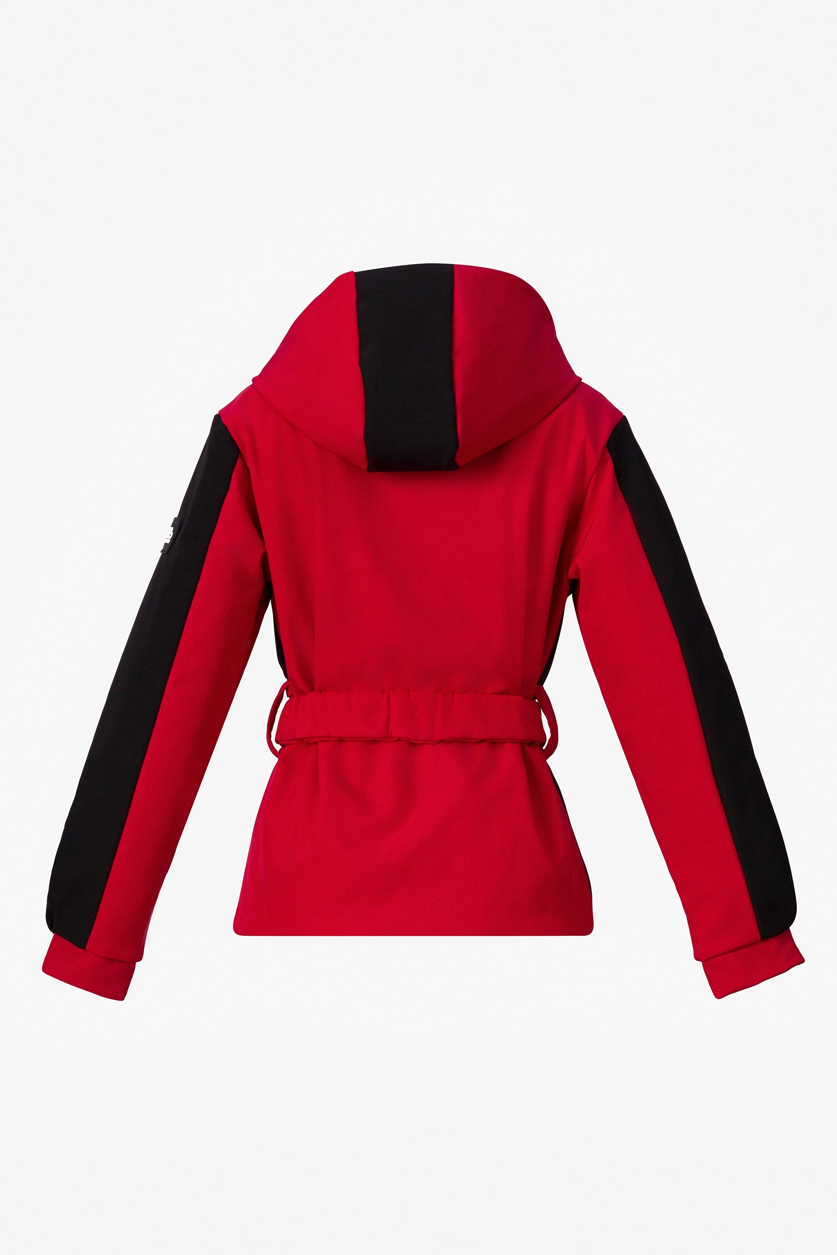 Quinta Bogas women's red ski jacket