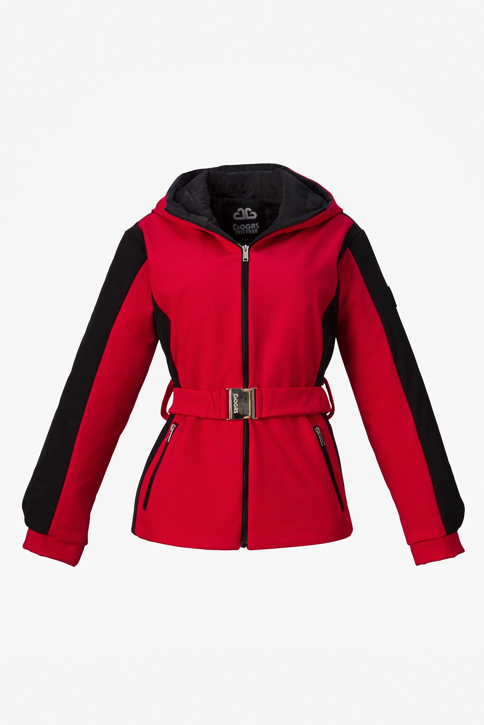 Quinta Bogas women's red ski jacket