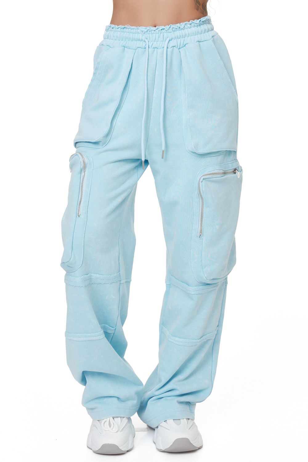 Ladies casual trousers blue Menila Bogas