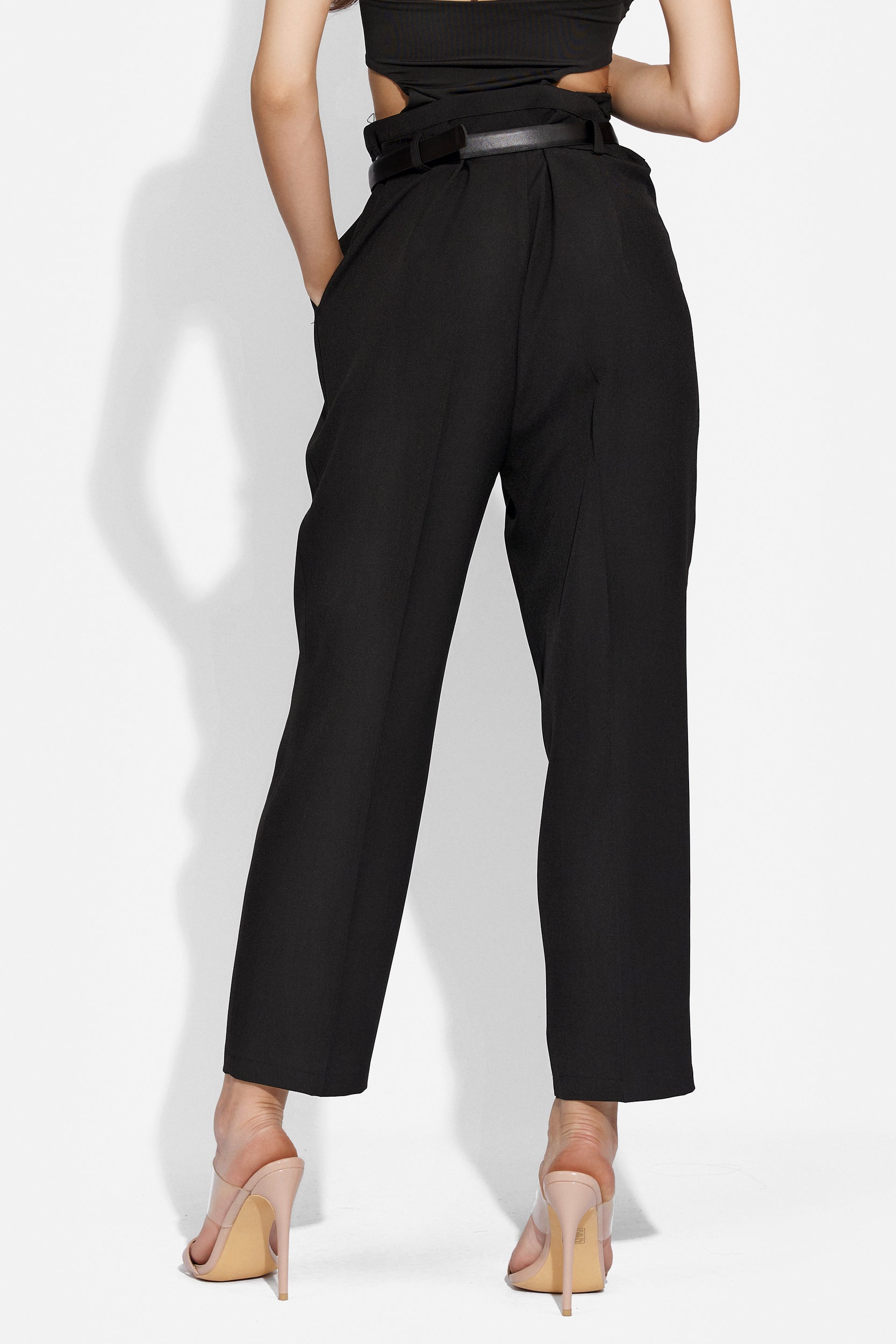 Ladies casual black Gerardis Bogas trousers