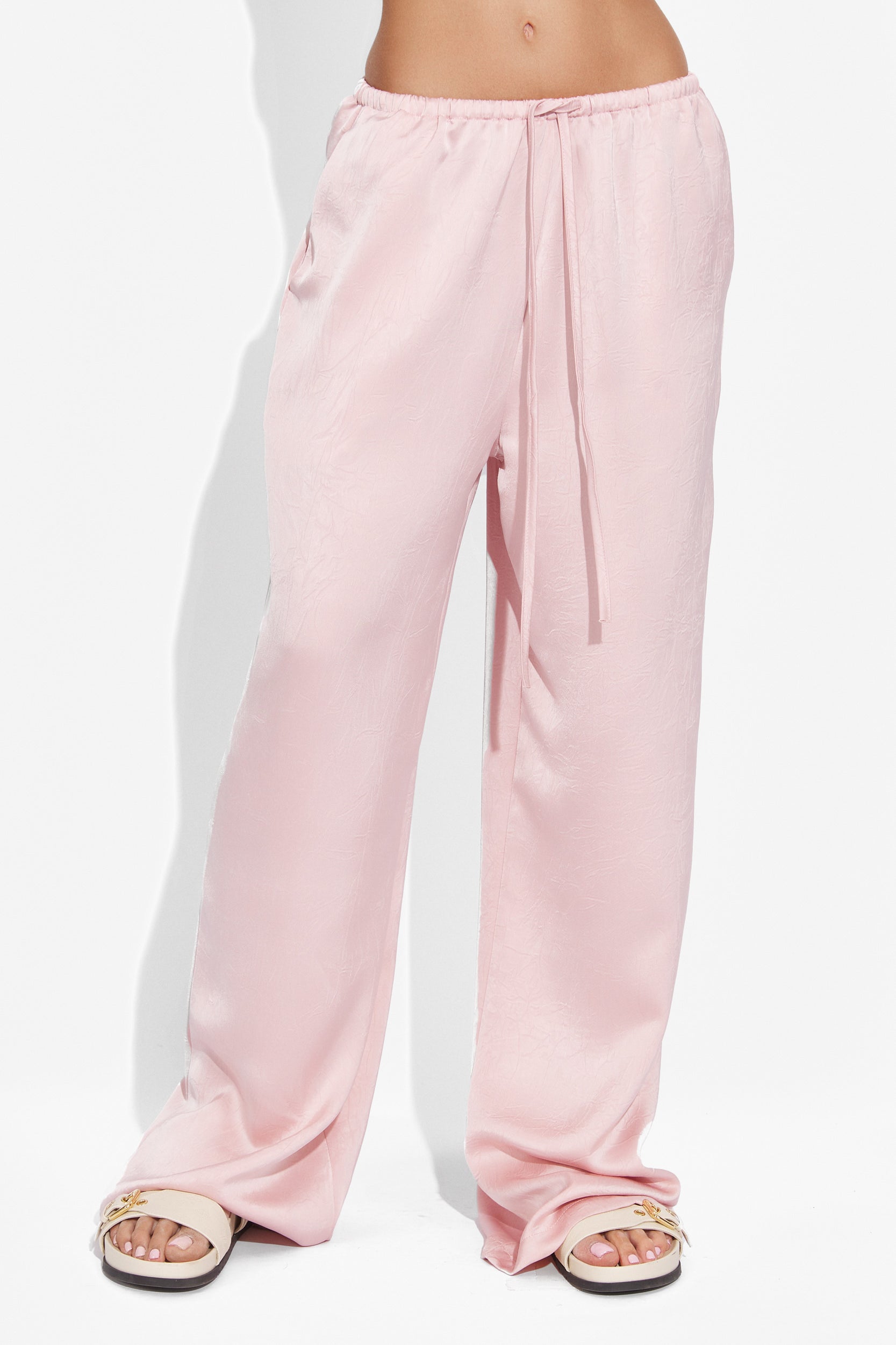 Pink casual women's pants Aveira Bogas