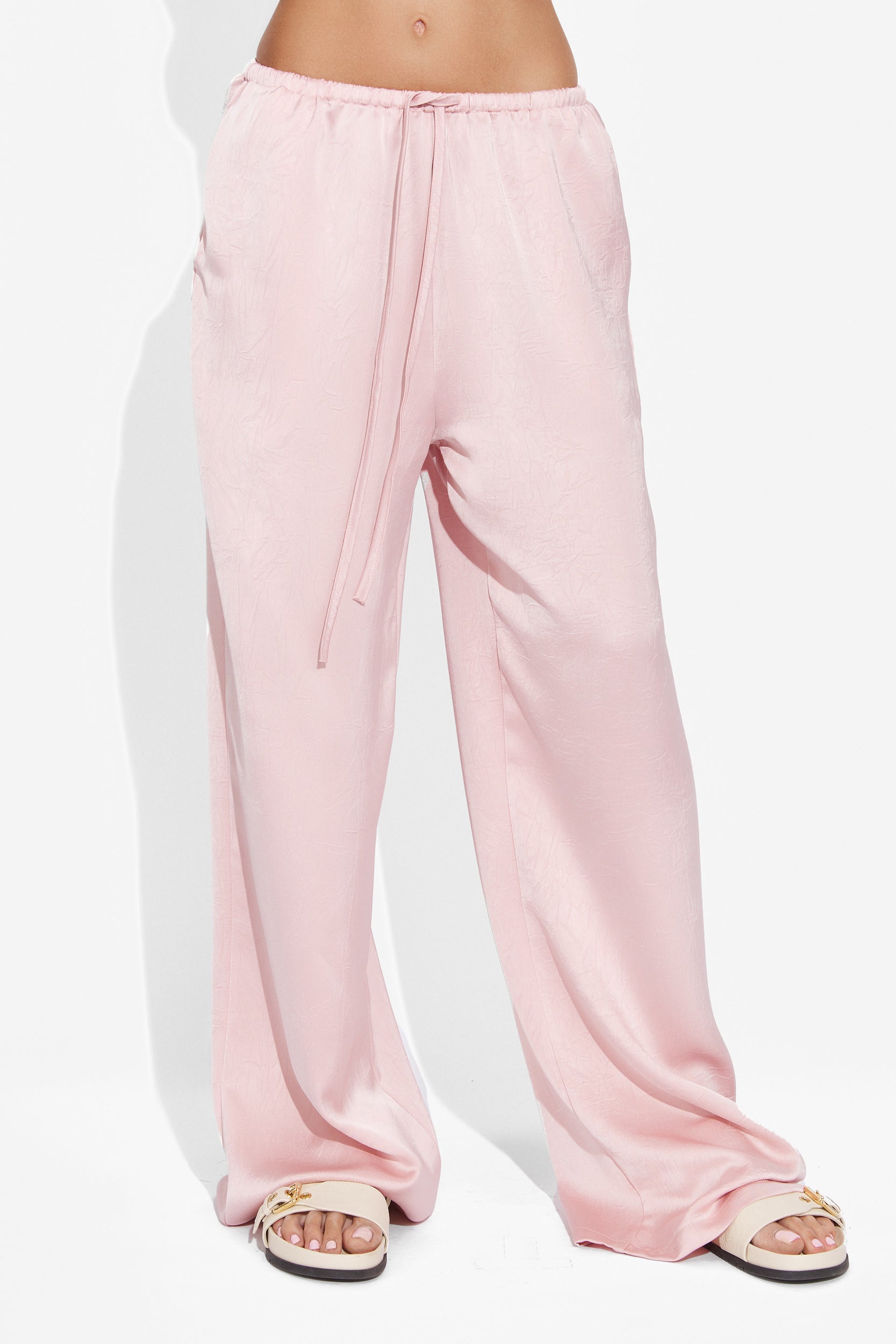 Pink casual women's pants Aveira Bogas