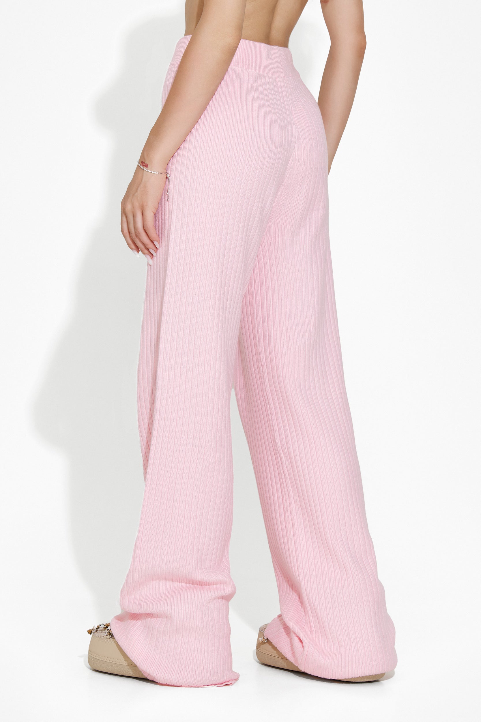 Pantalon décontracté femme rose Ginger Bogas