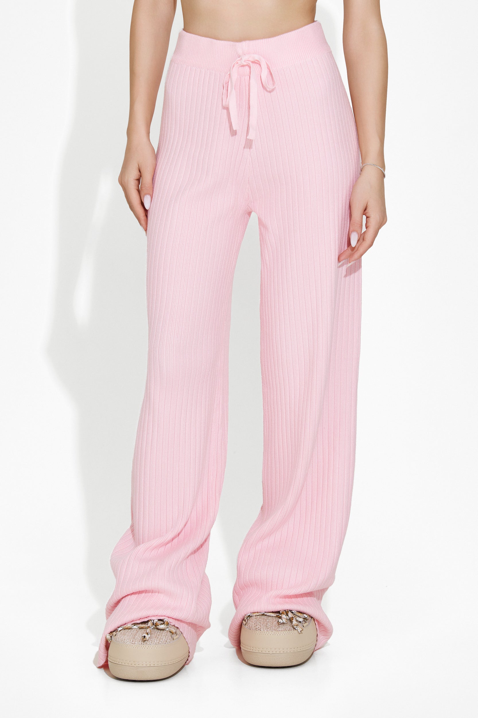 Pantalon décontracté femme rose Ginger Bogas