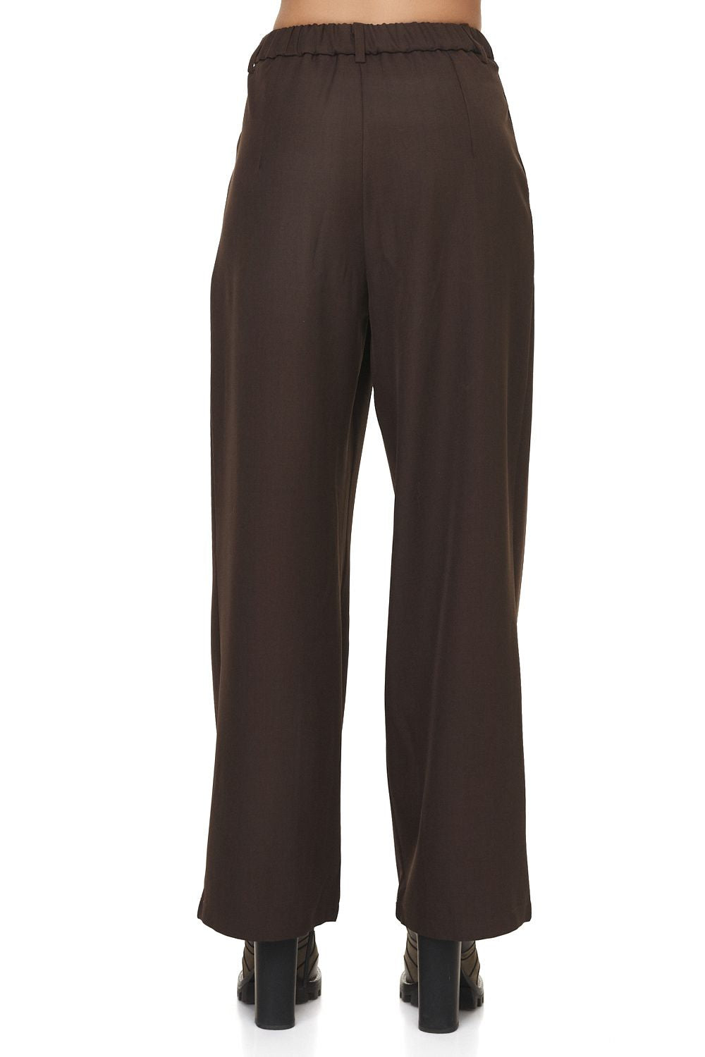 Lastisa Bogas brown elegant ladies trousers