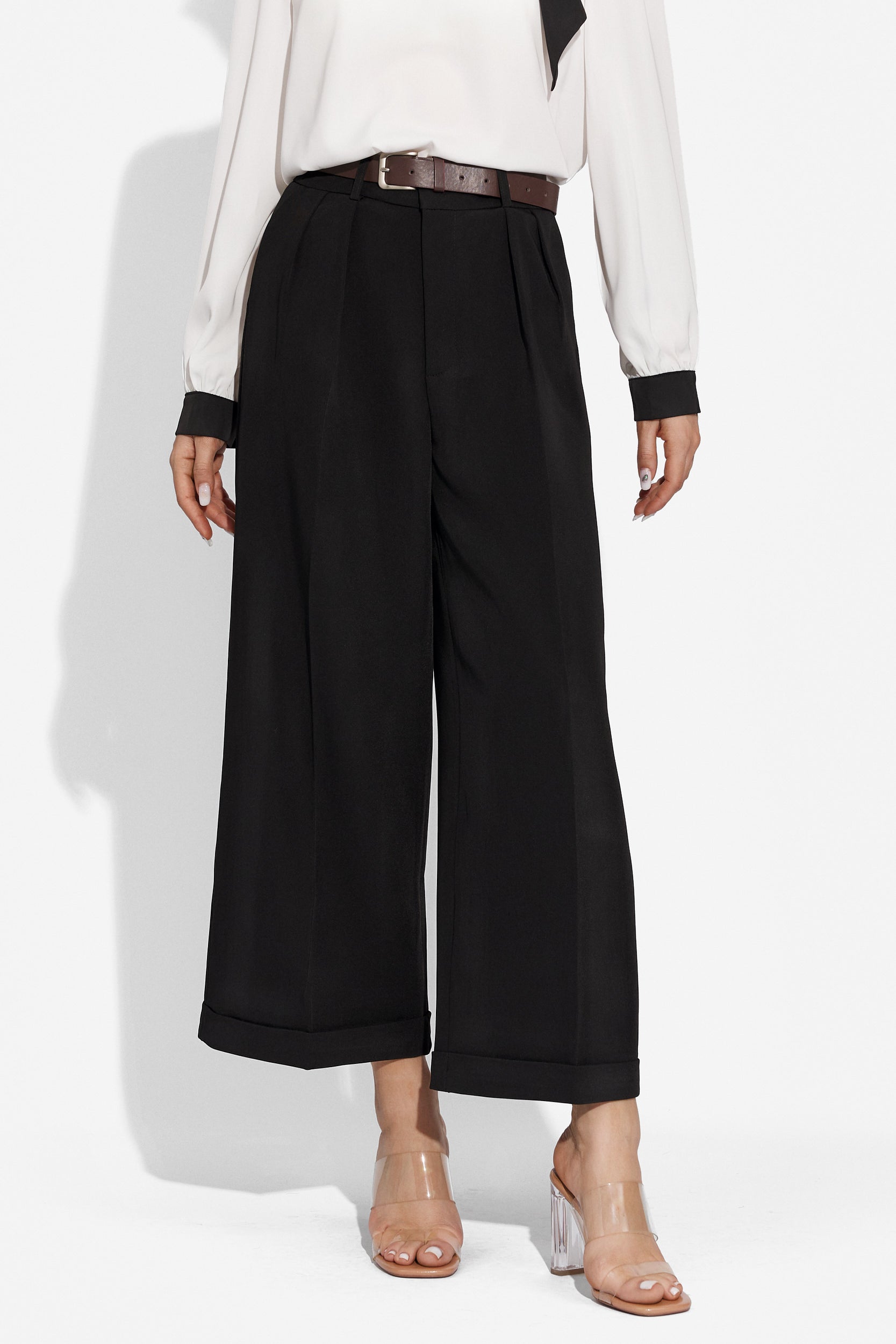 Apelas Bogas black elegant ladies trousers