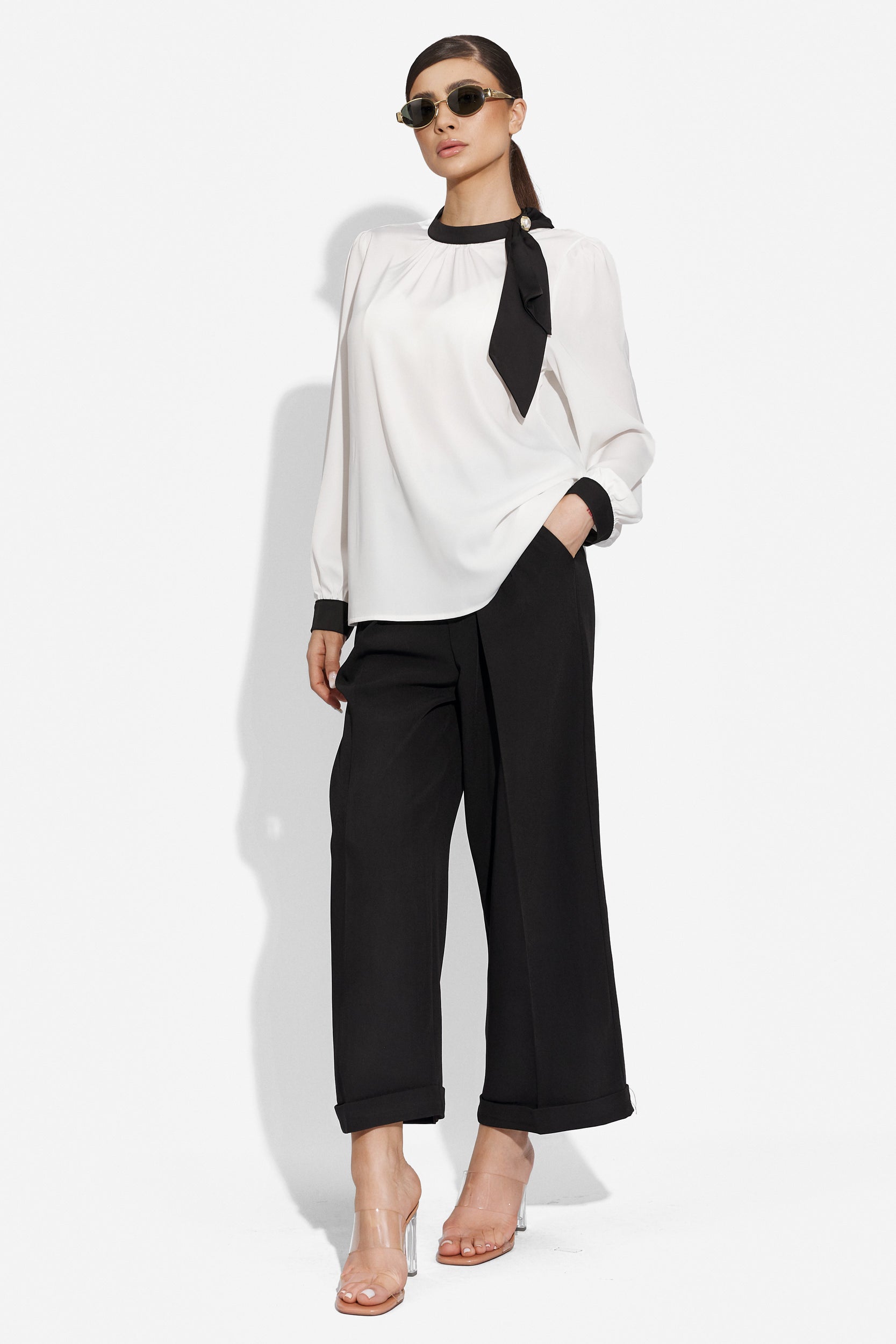 Apelas Bogas black elegant ladies trousers