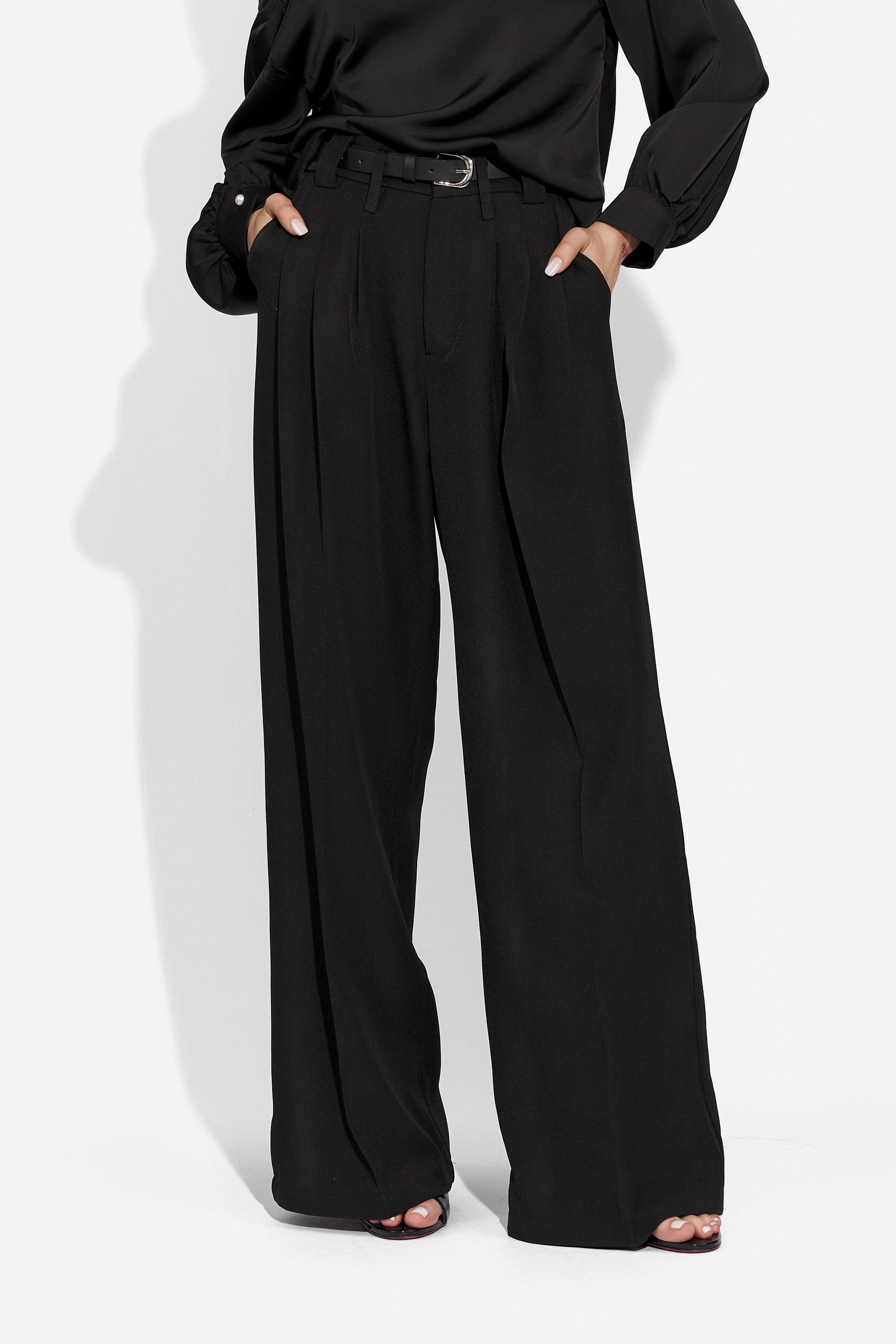 Ladies' black elegant trousers Pantsy Bogas