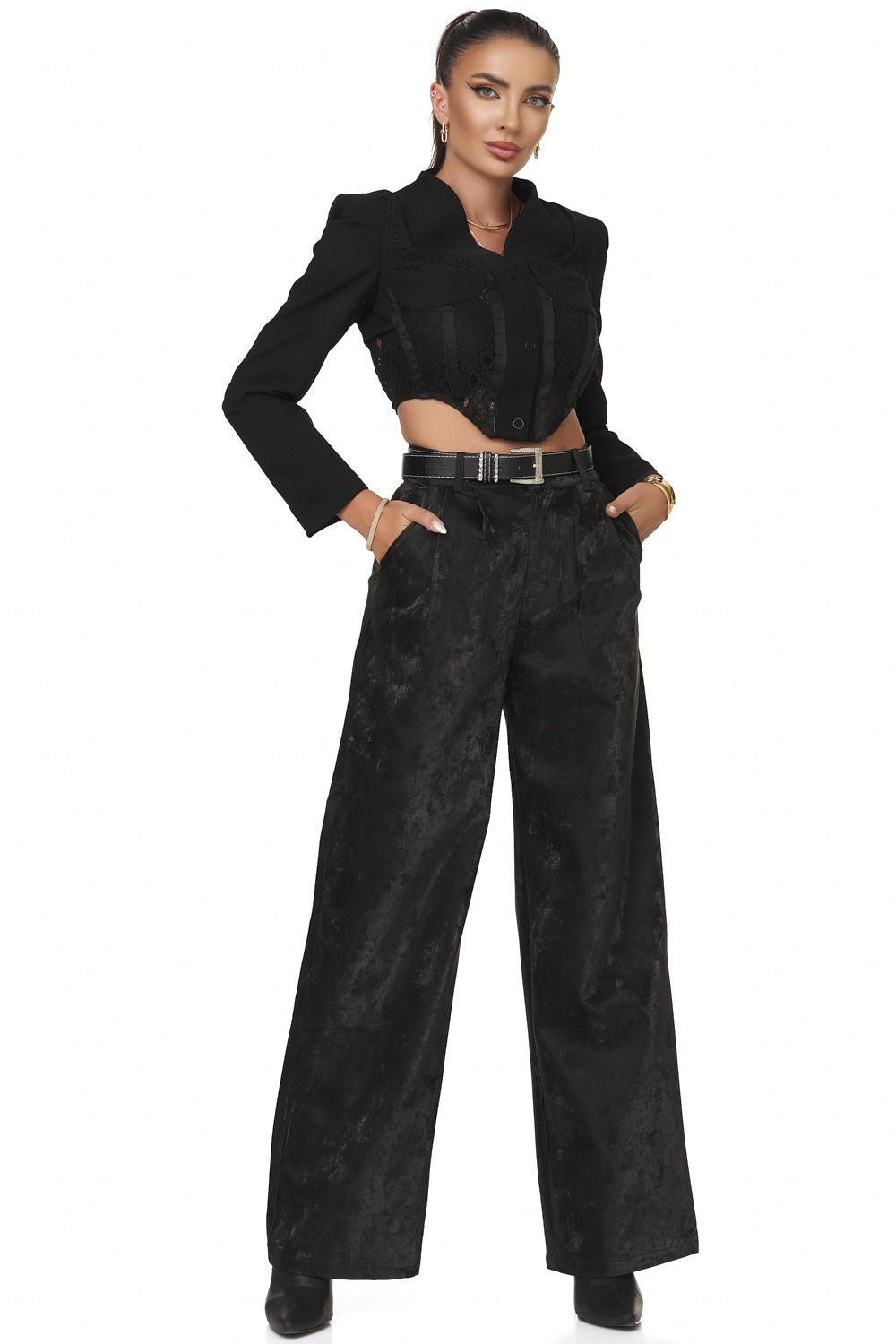 Ticaly Bogas black elegant ladies trousers