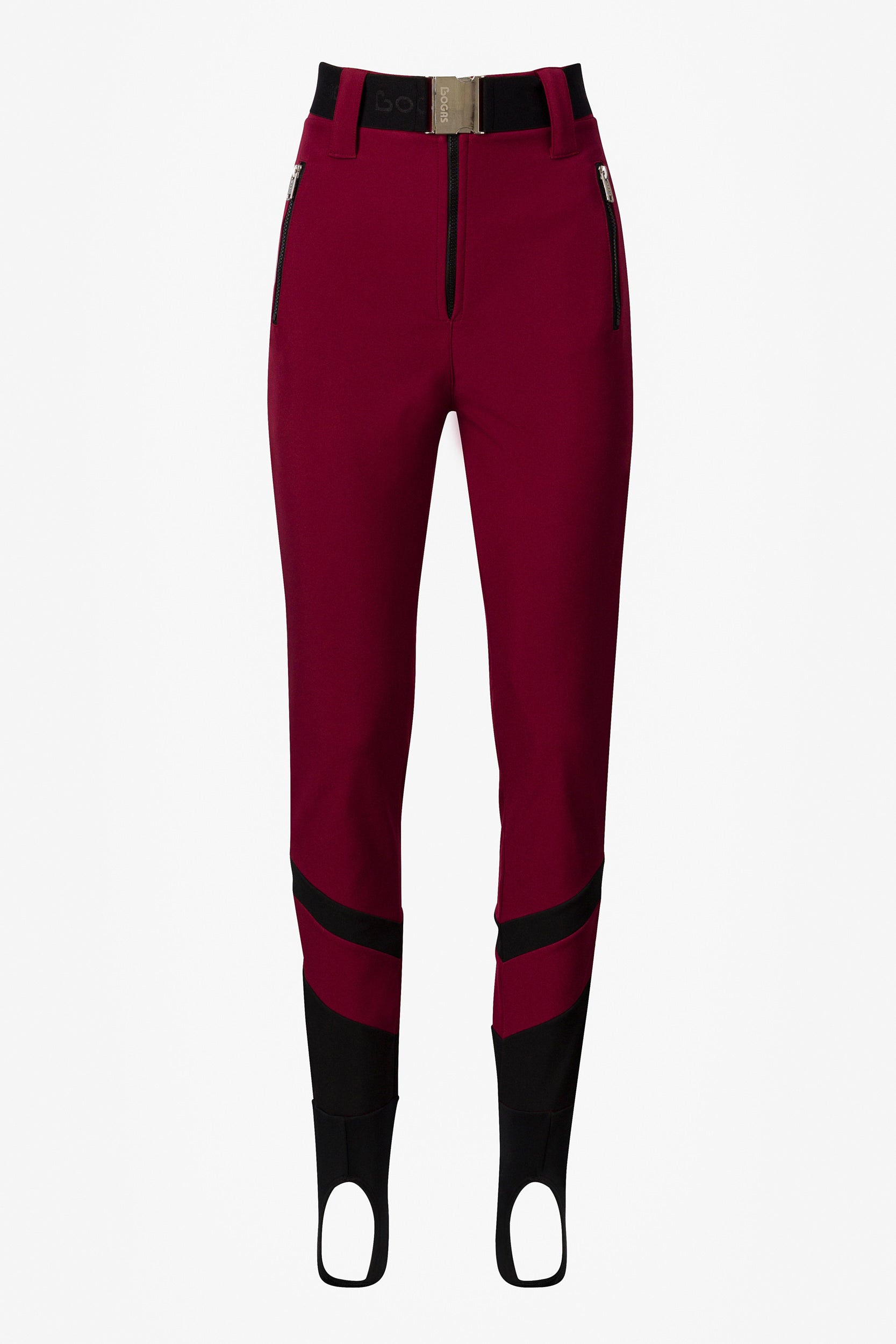 Burgundy ski pants for women Lorya Bogas