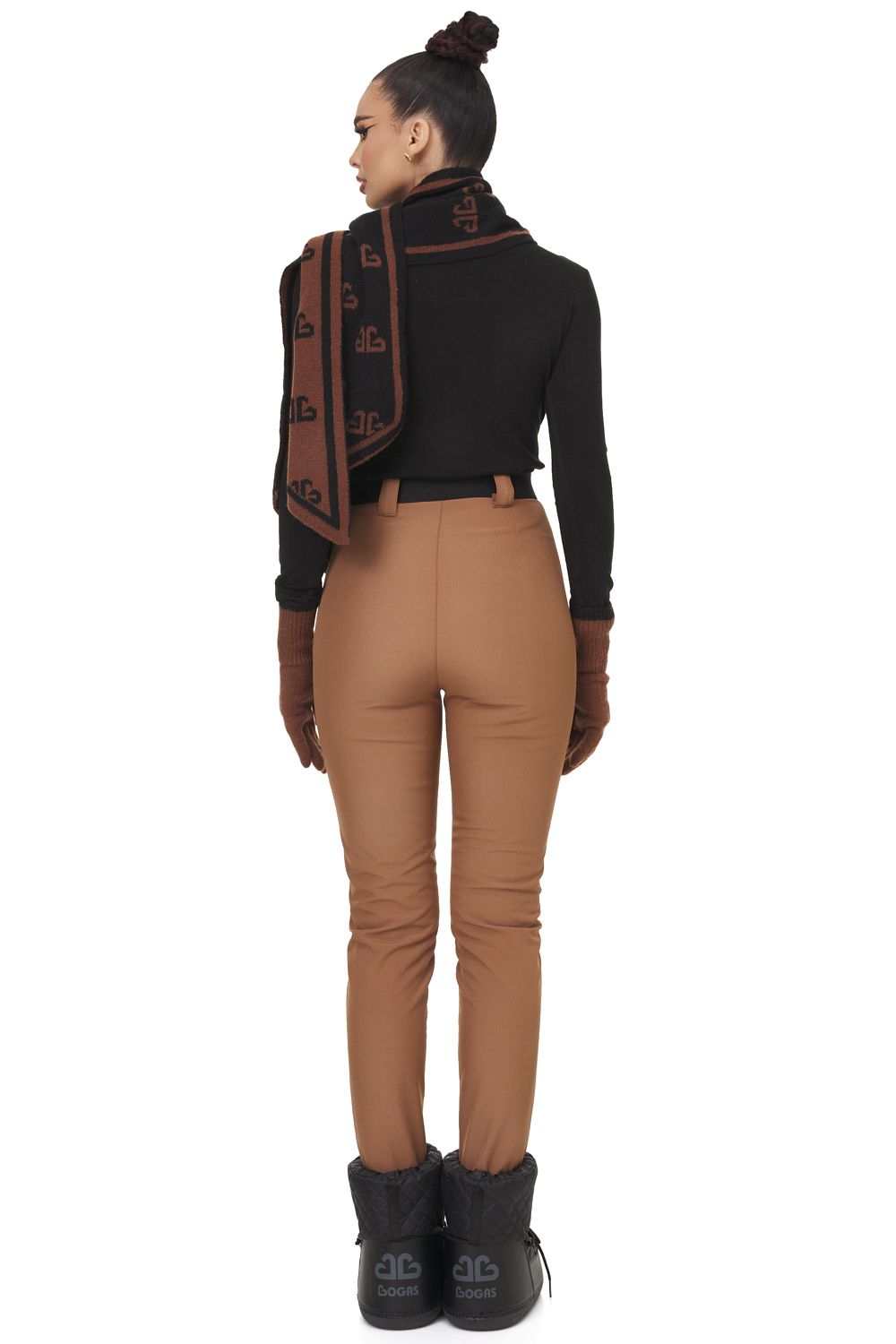 Fabbri Bogas brown ladies ski pants