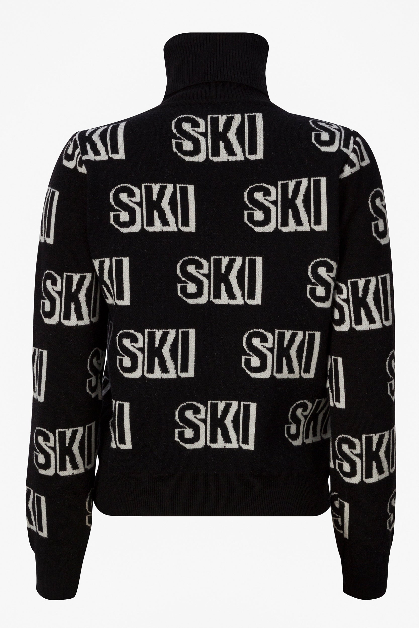 Women's black Caresia Bogas ski sweater