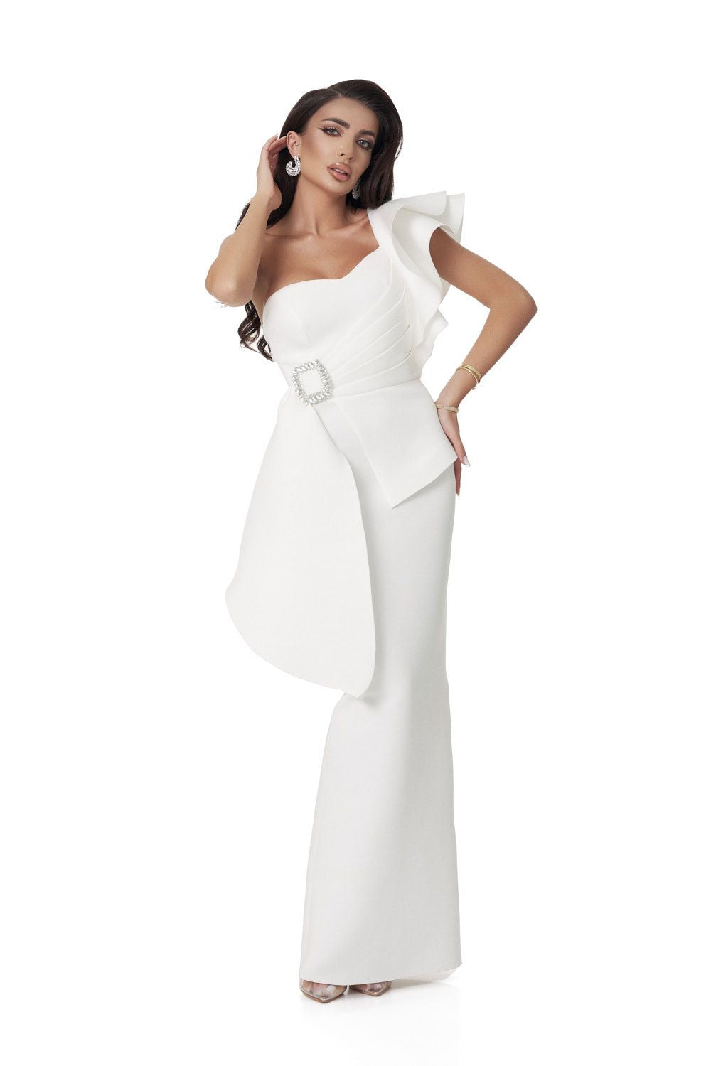 Long white dress for women Jody Bogas