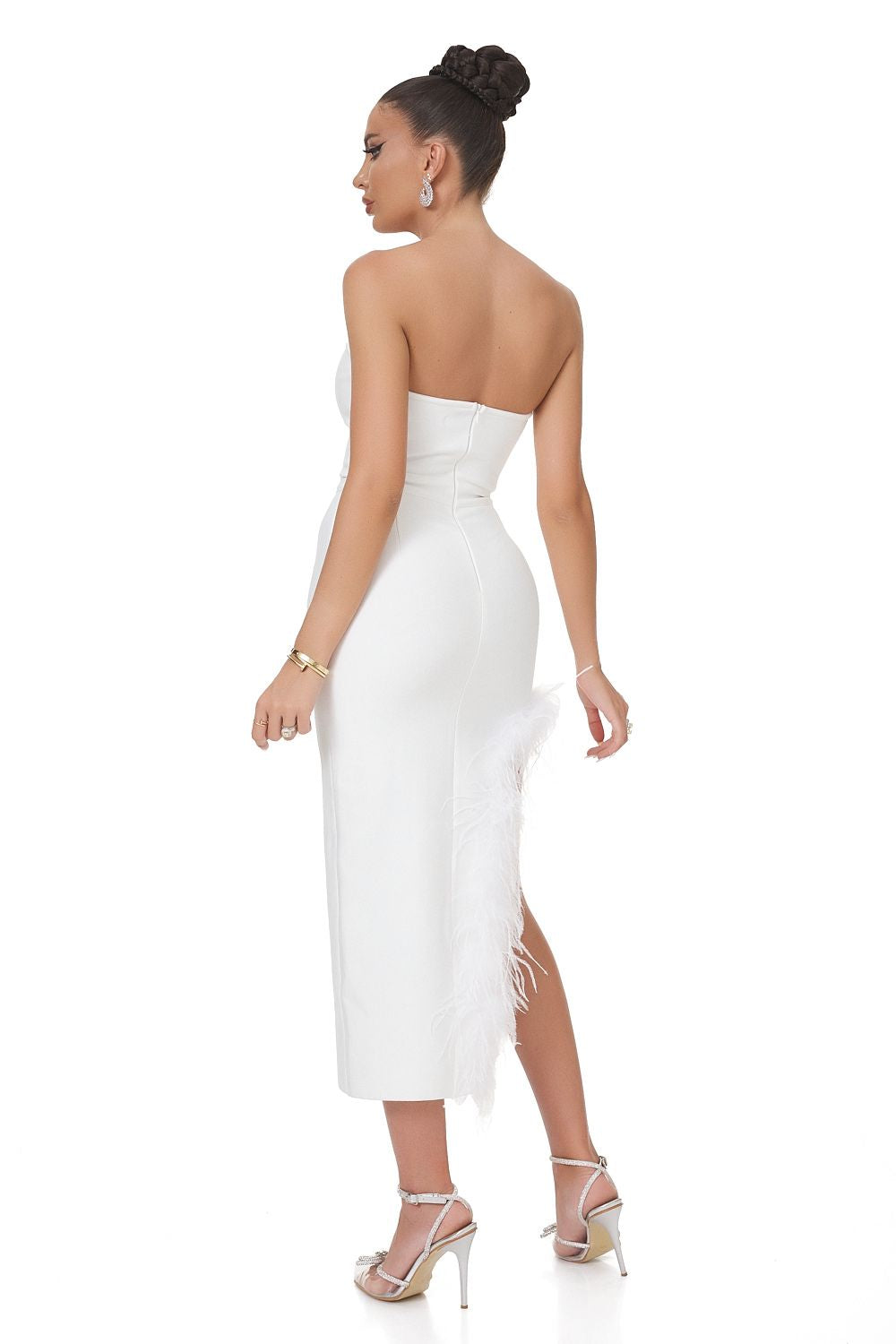 Long white dress for women Zoya Bogas