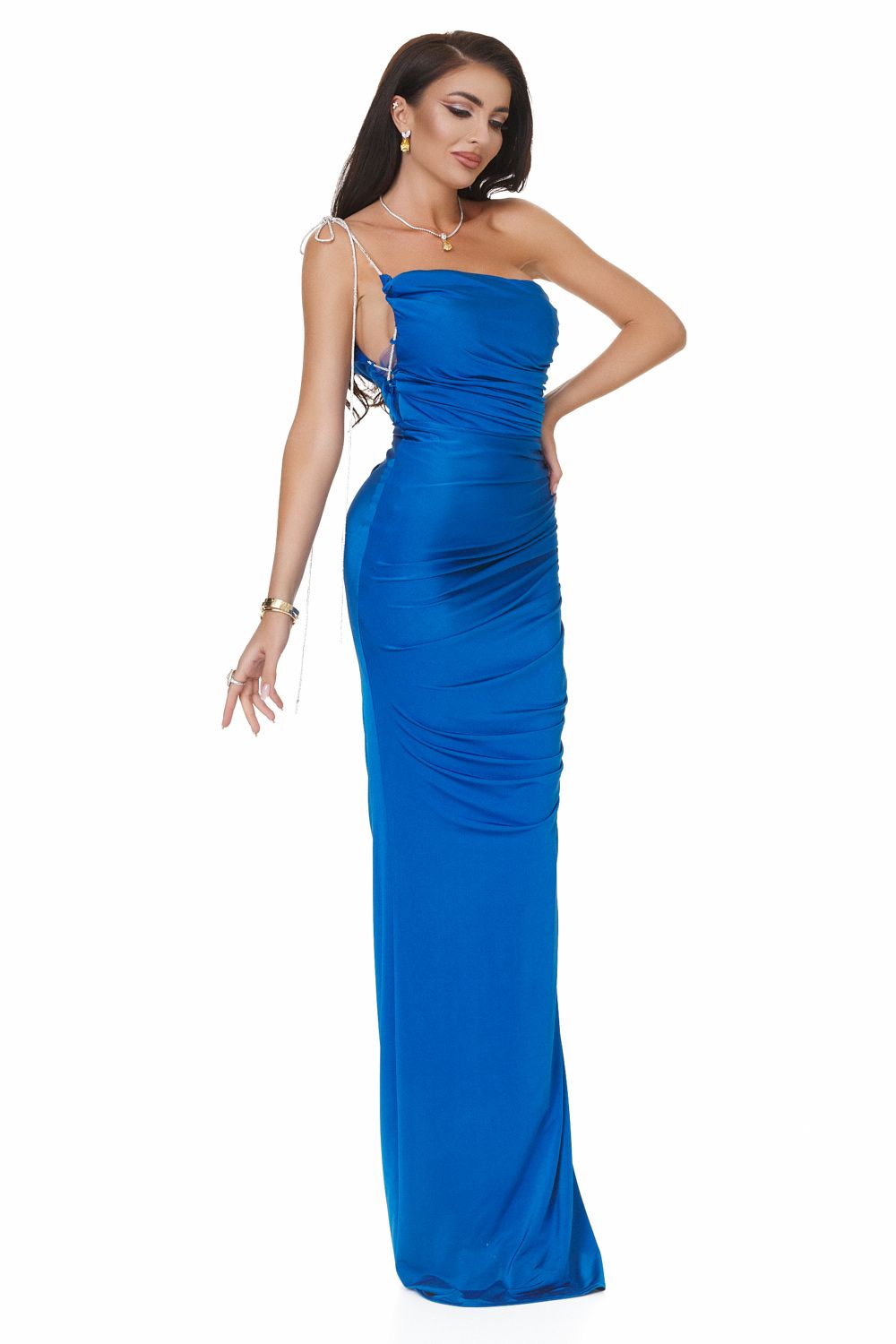 Gigasy Bogas long blue dress for ladies