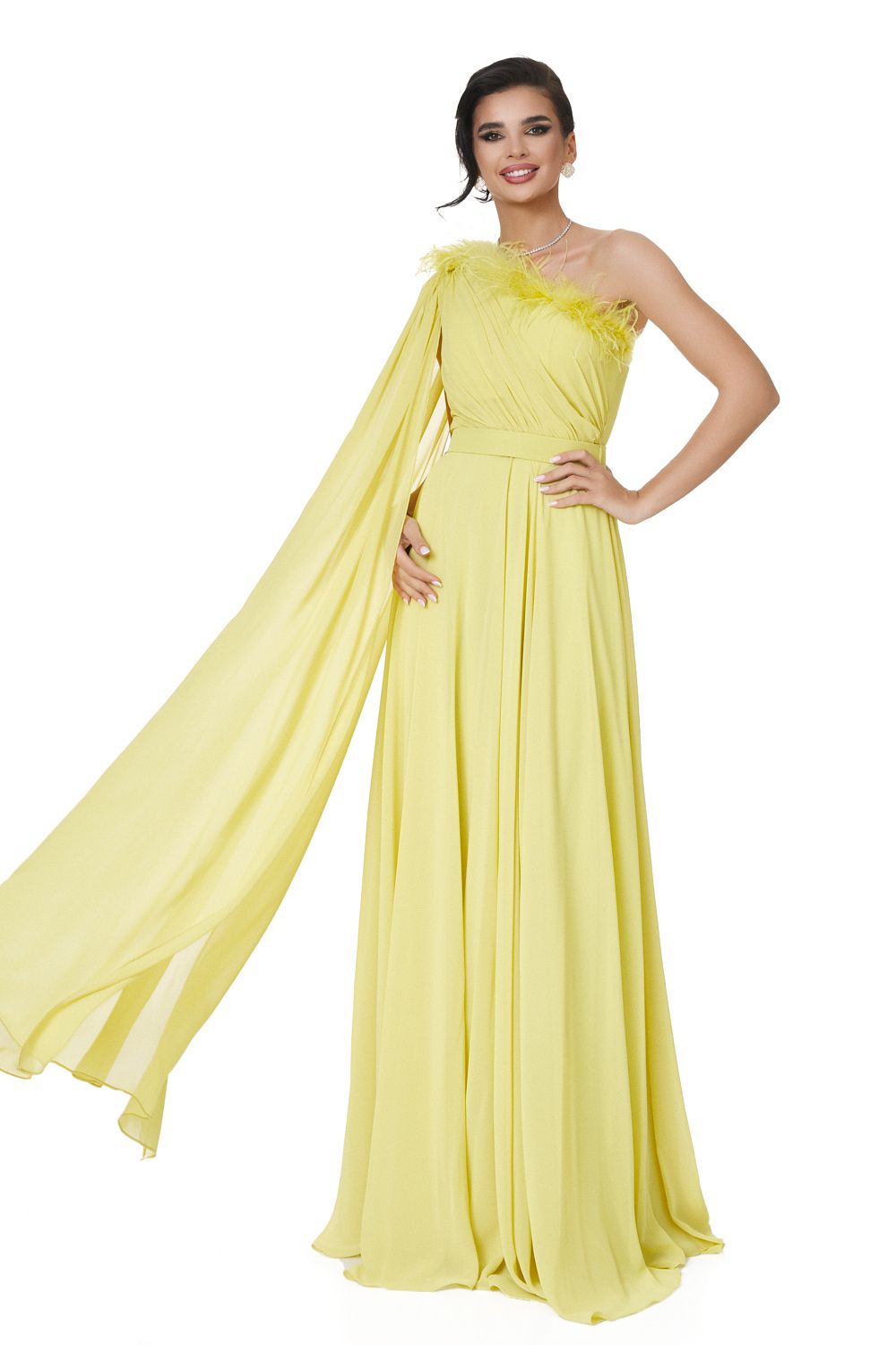 Gabysa Bogas yellow long dress for ladies