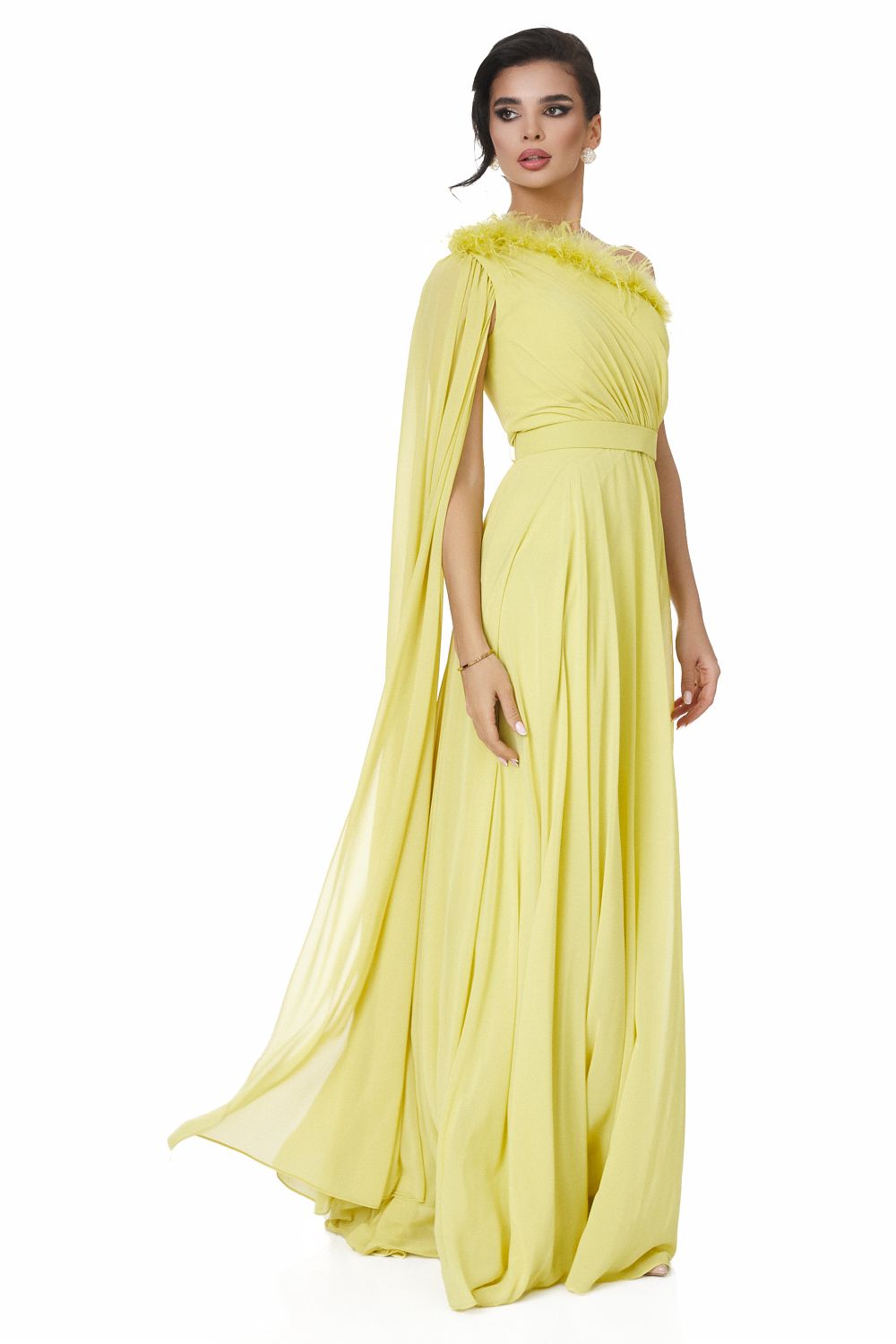 Gabysa Bogas yellow long dress for ladies