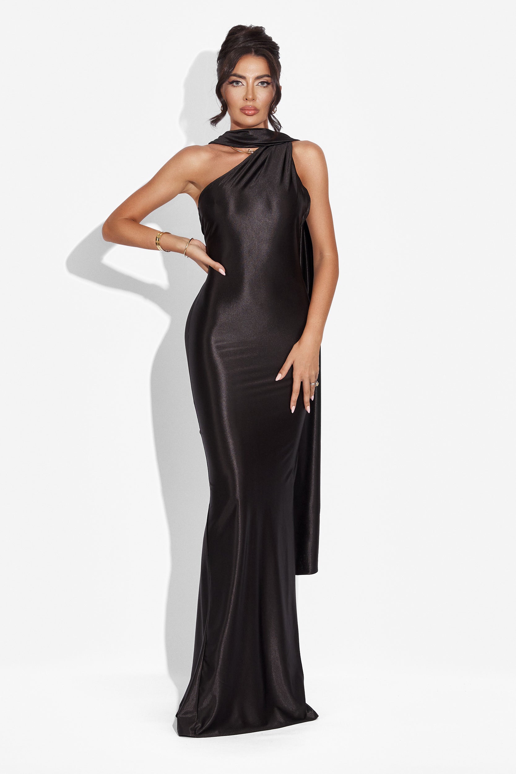 Long black dress for women Conie Bogas